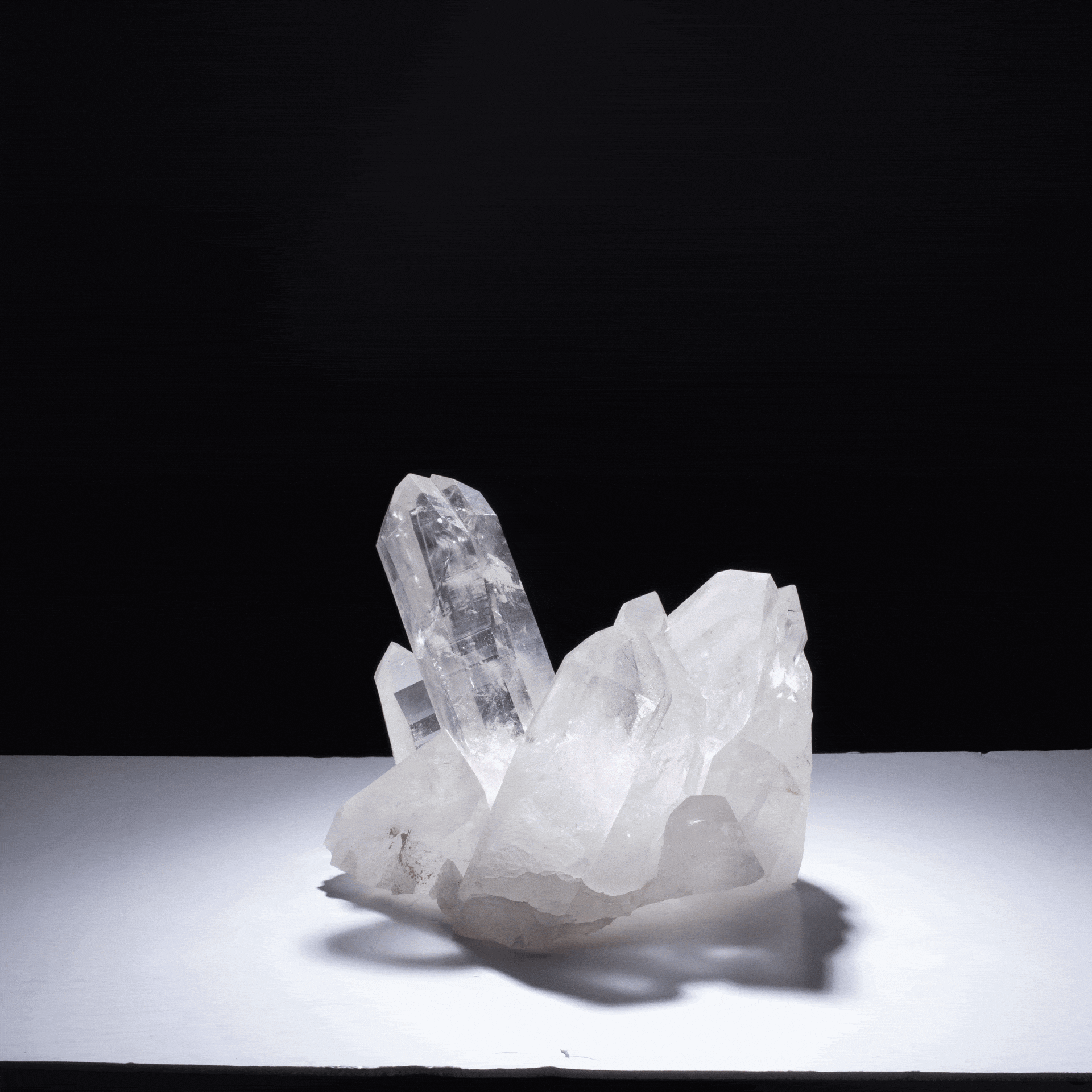 Kalifano Quartz Natural Lemurian Clear Quartz Cluster Specimen 10" / 20lbs QC34000.003