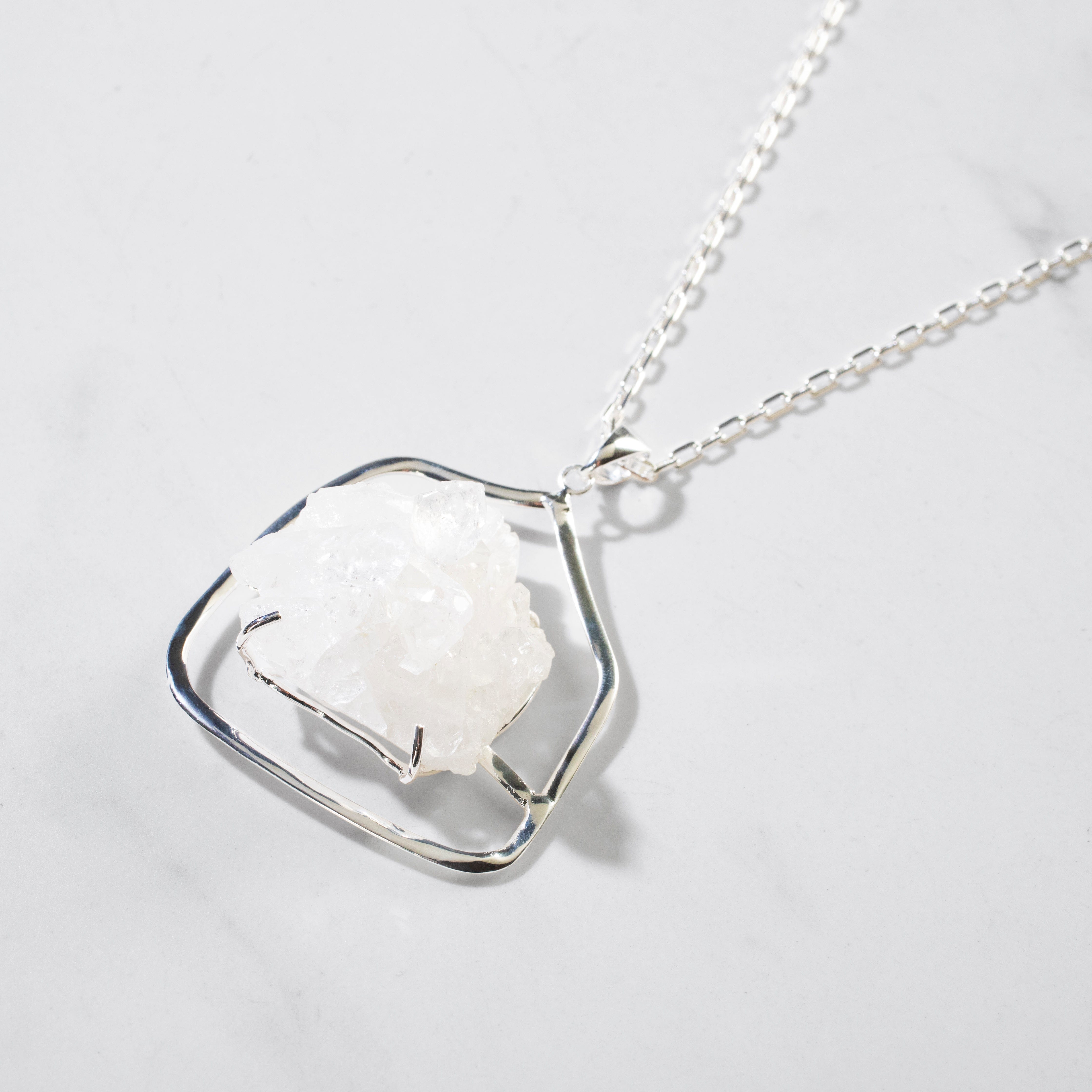 KALIFANO Quartz Pendant & Necklace CJN77-QZ