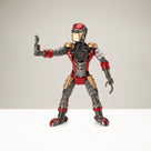 7.5” Iron Man Inspired Recycled Metal Sculpture