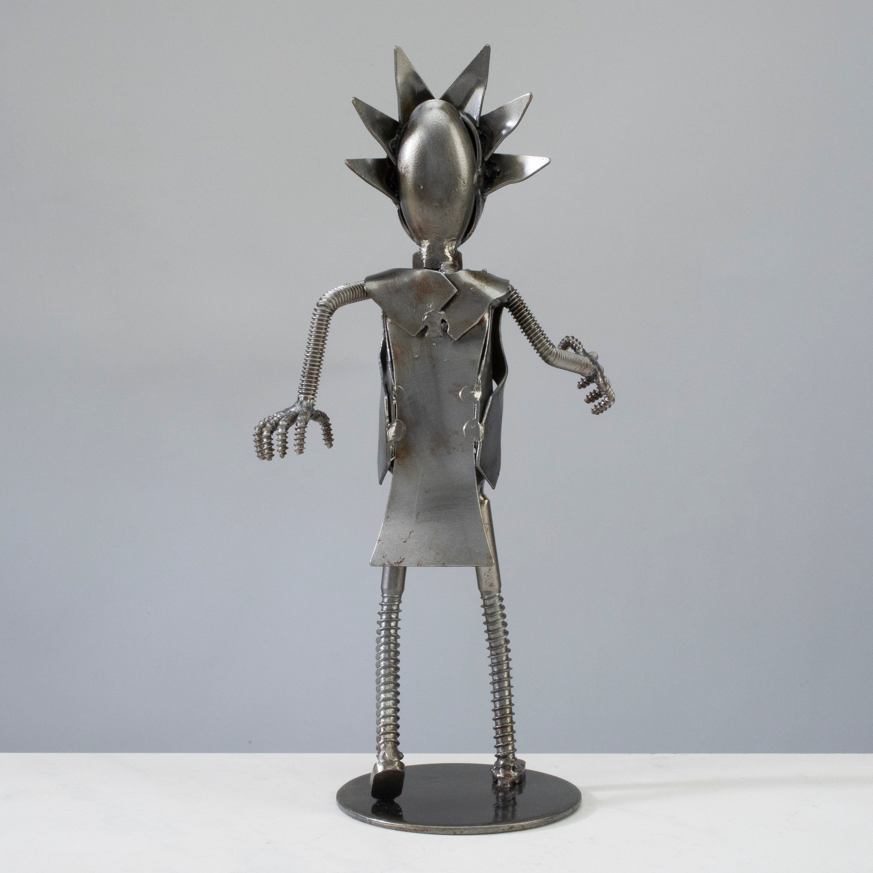 Kalifano Recycled Metal Art Rick & Morty Inspired Recycled Metal Sculpture RMS-300RK-N