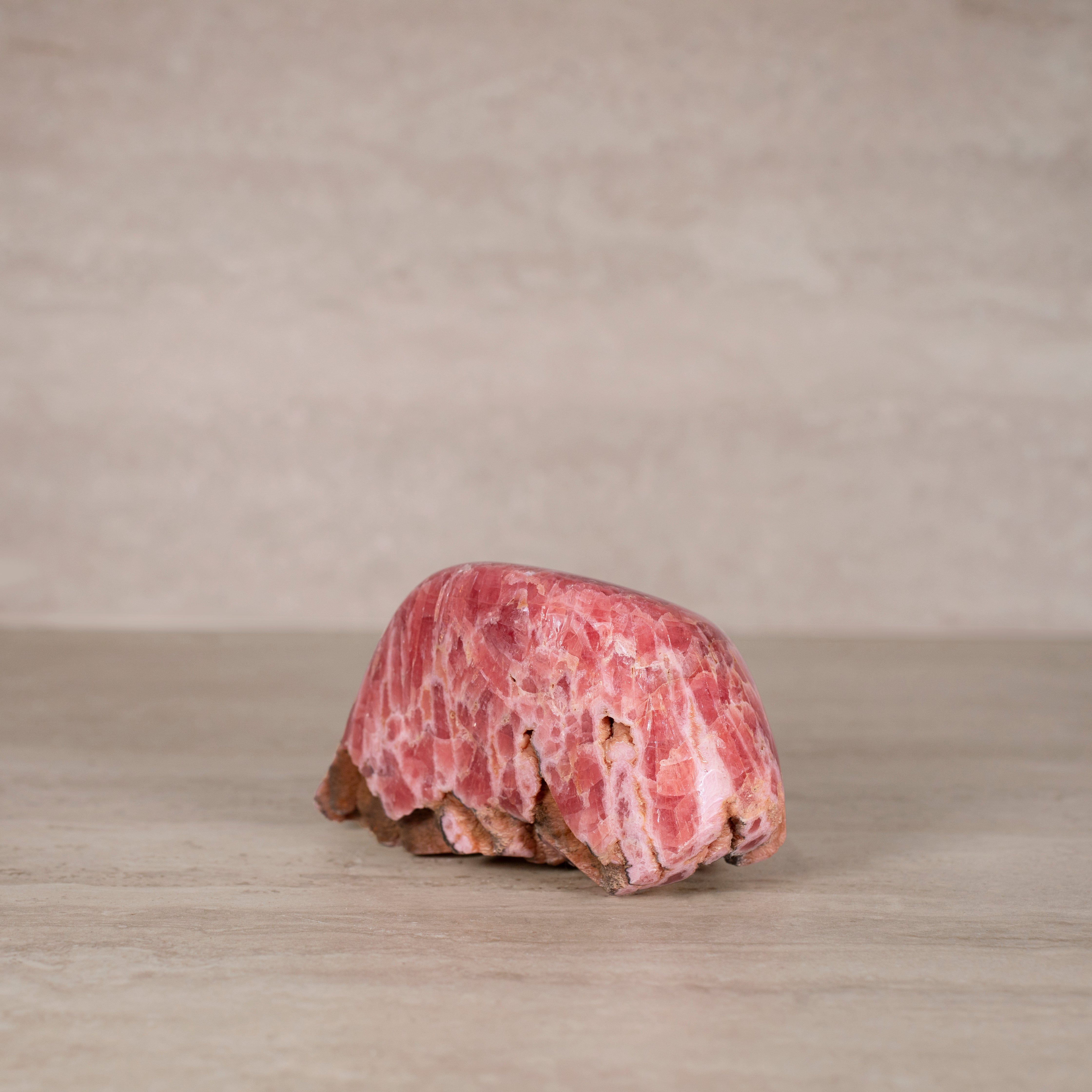 Kalifano Rhodochrosite Rhodochrosite Freeform Carving from Argentina - 5" / 1,180 g RC16800.001