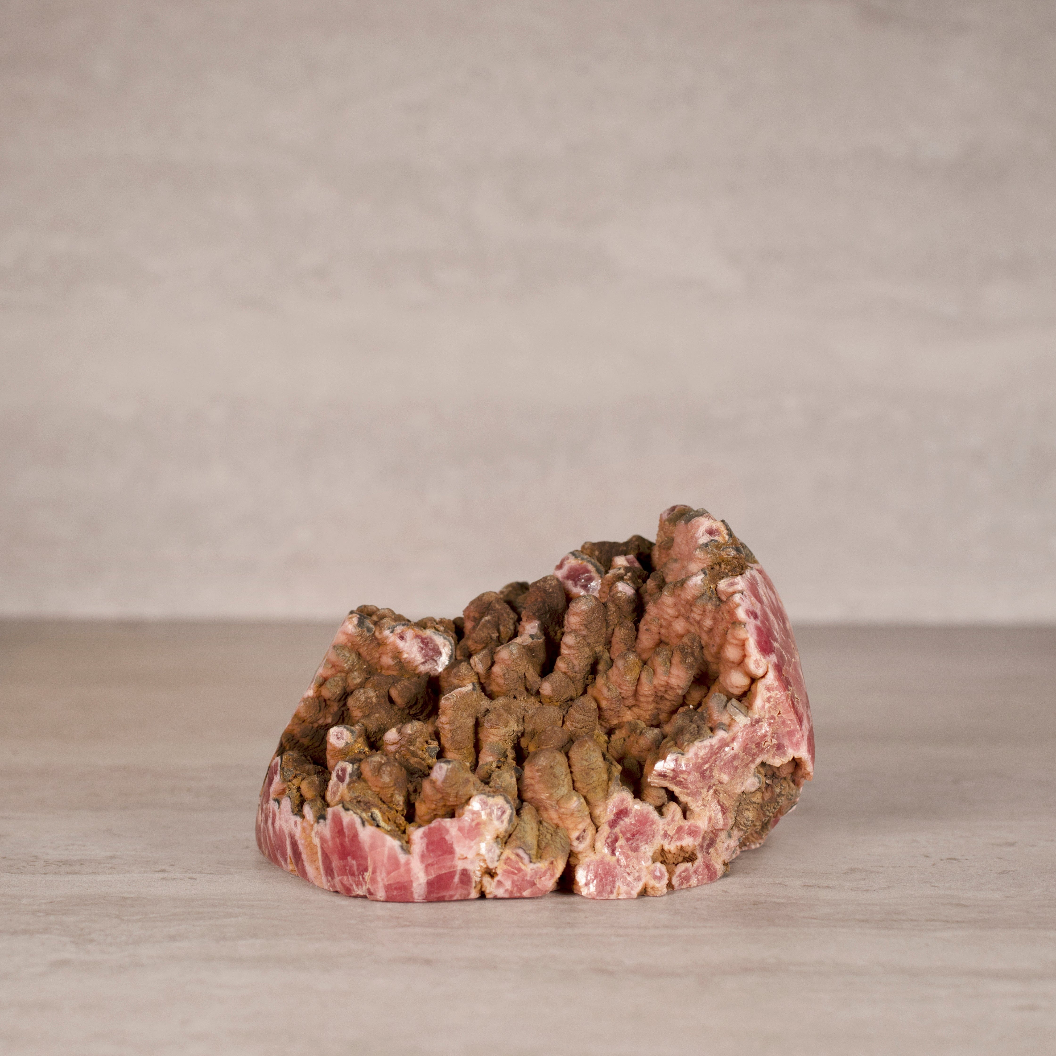 Kalifano Rhodochrosite Rhodochrosite Freeform Carving from Argentina - 5.25" / 1,815 g RC26000.001