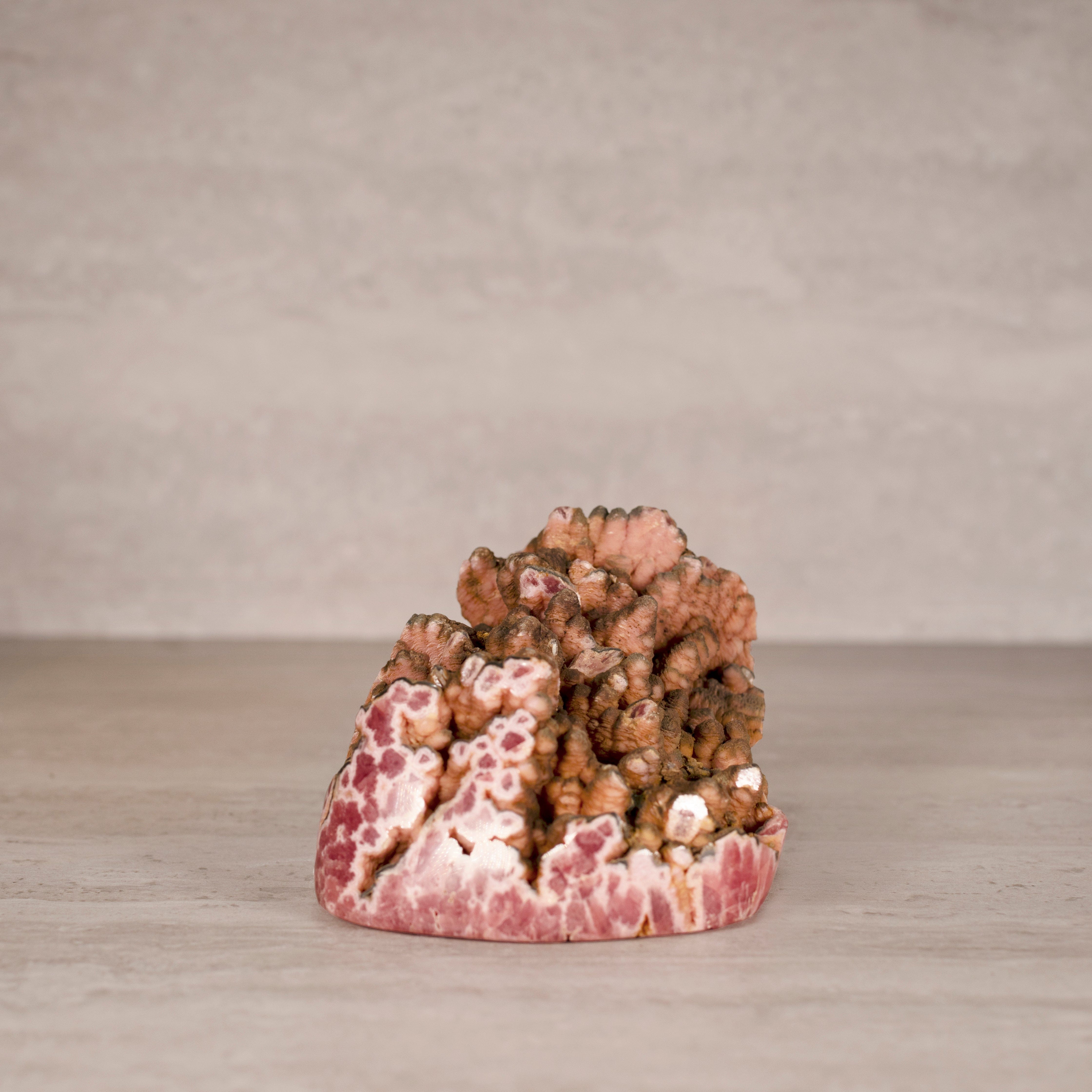 Kalifano Rhodochrosite Rhodochrosite Freeform Carving from Argentina - 5.25" / 1,815 g RC26000.001