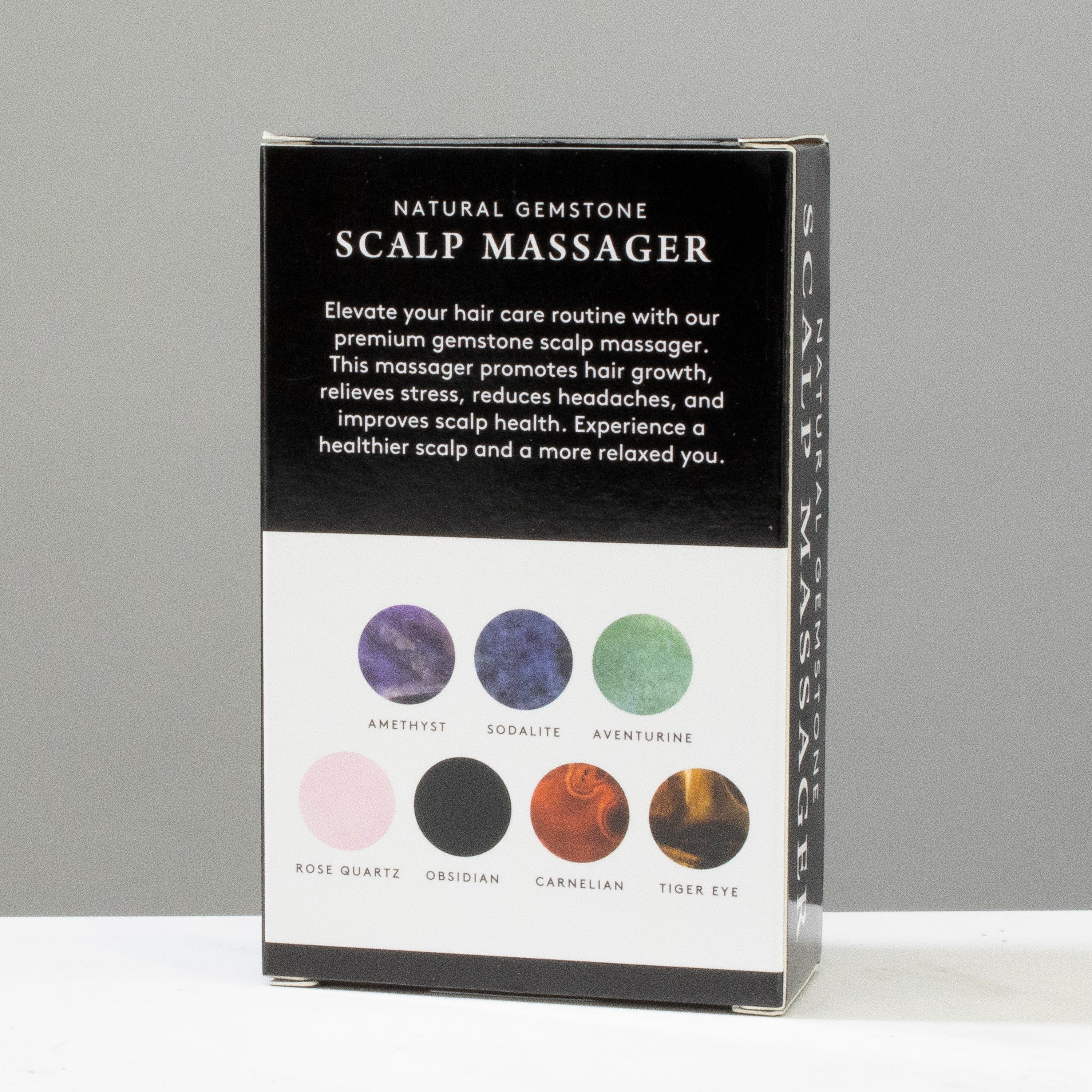 Kalifano Self Care Amethyst Scalp Massager MC-AM