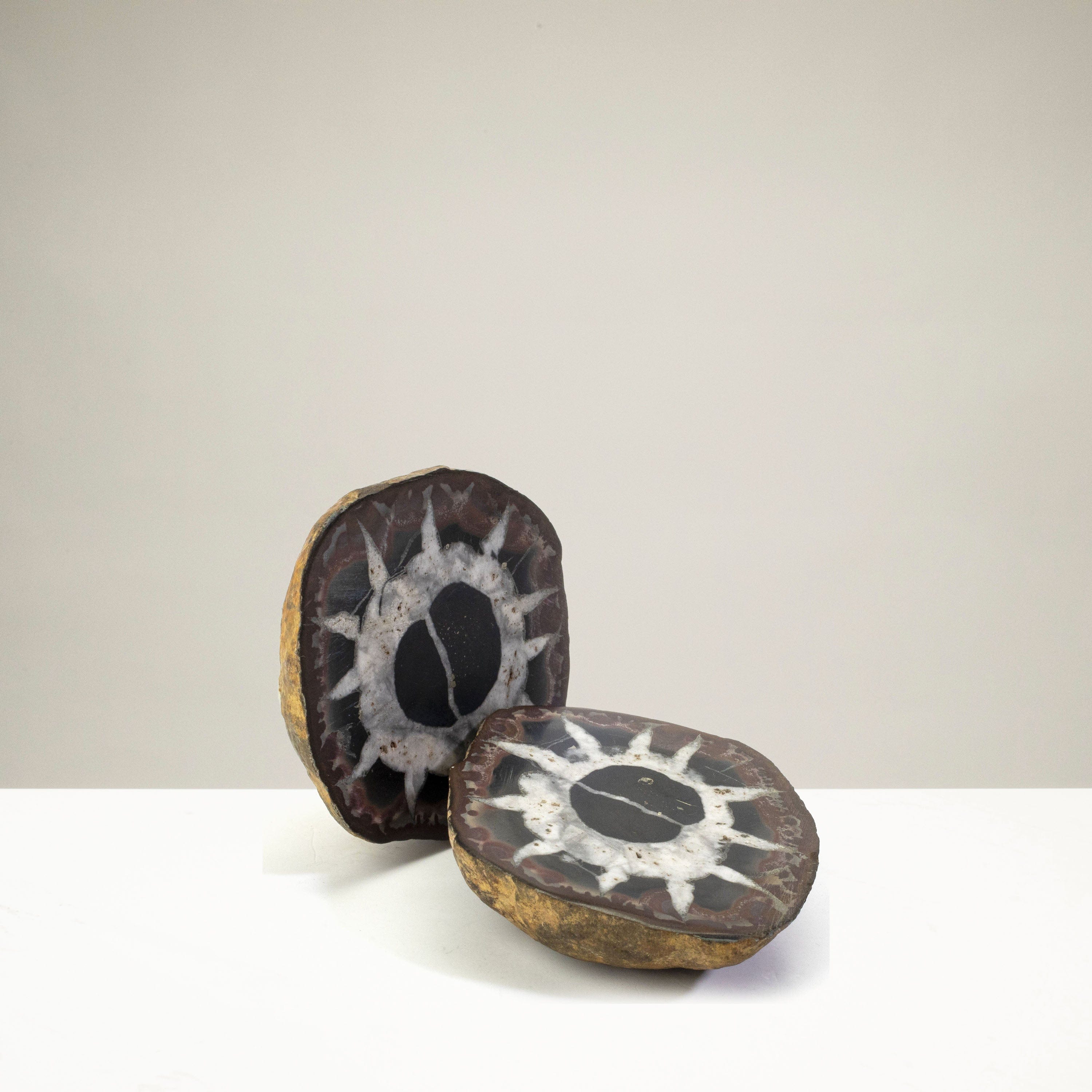 Kalifano Septerian Geode Pair SG20