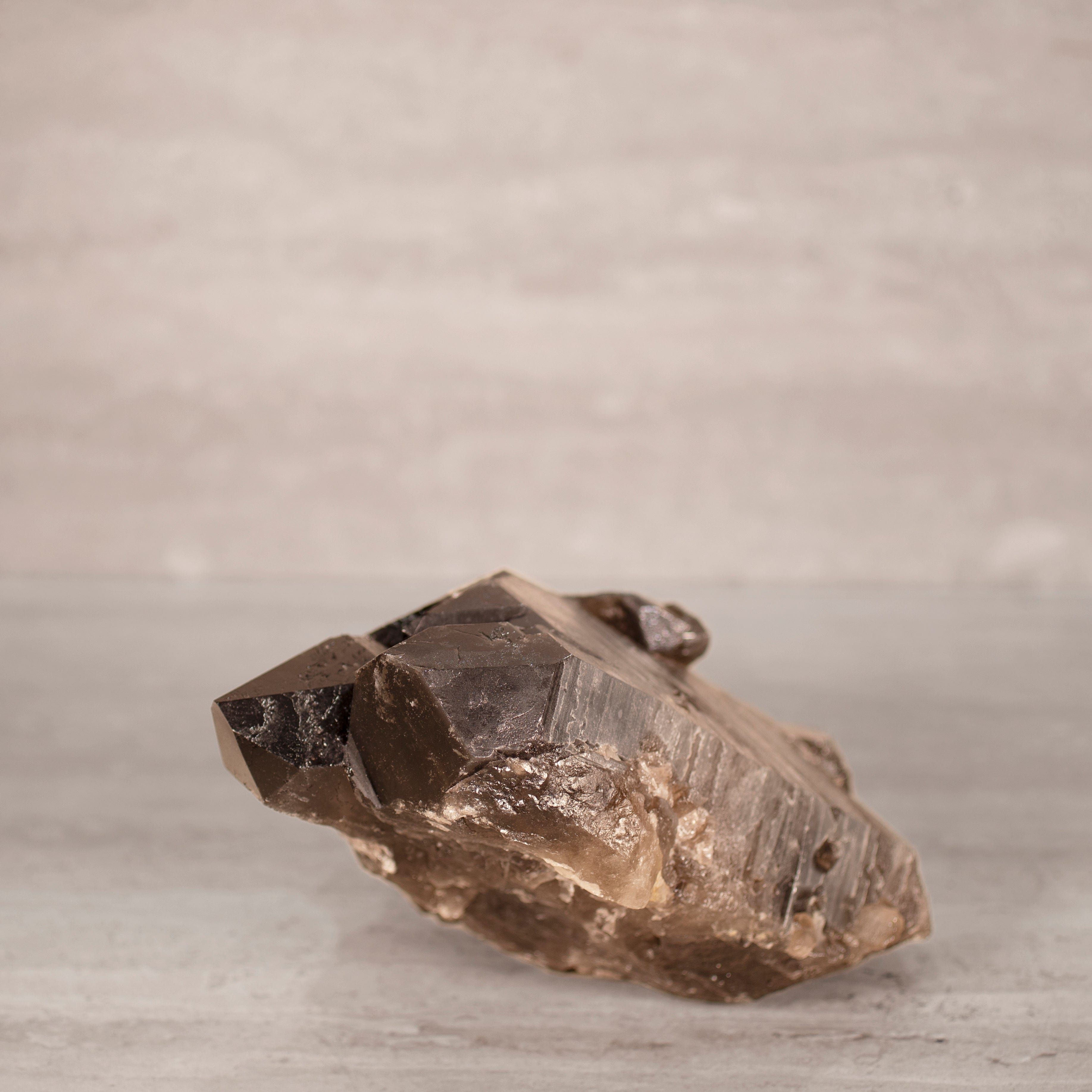 Kalifano Smoky Quartz Smoky Quartz Cluster from Brazil - 10" / 11 lbs SQ4800.006