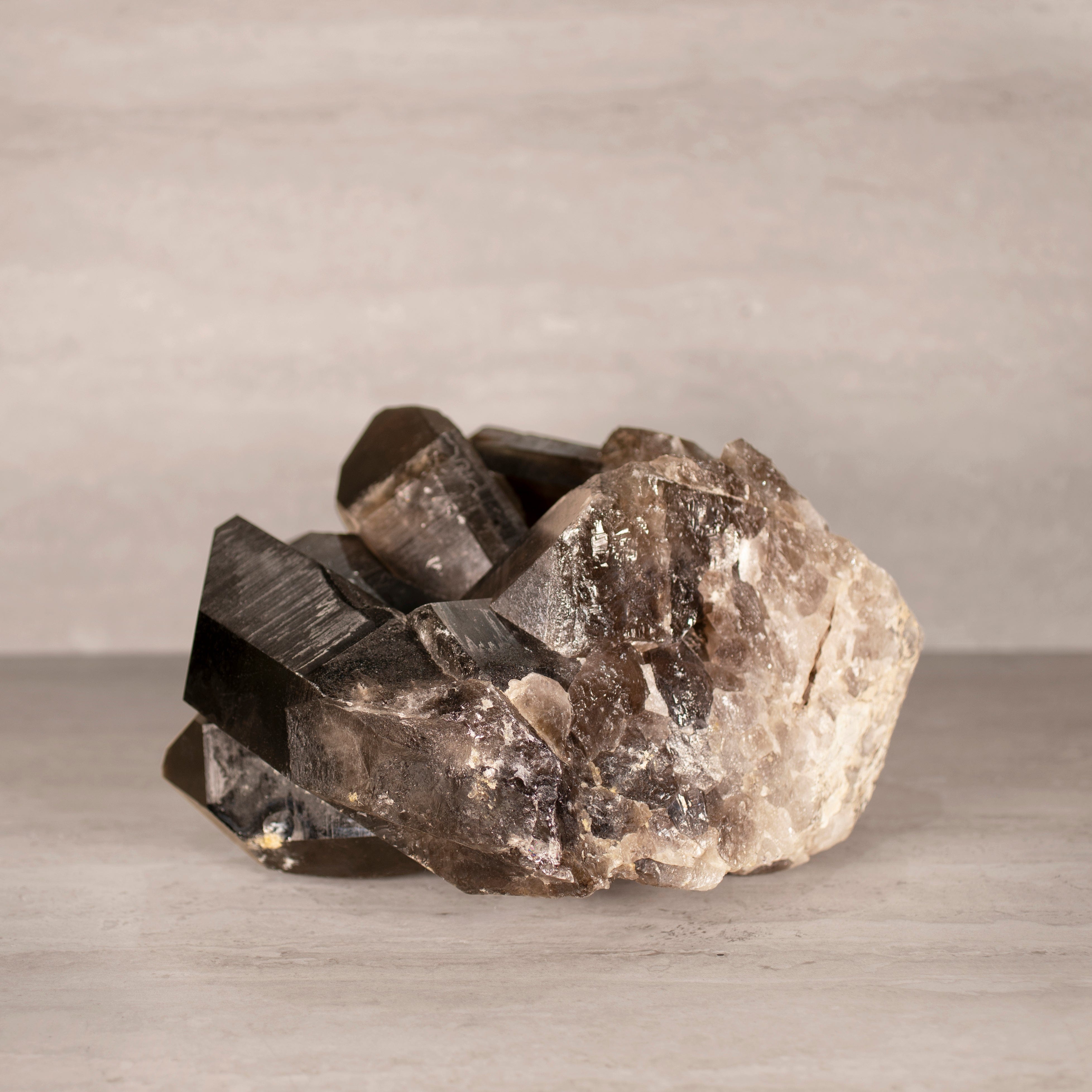 Kalifano Smoky Quartz Smoky Quartz Cluster from Brazil - 10.25" / 22 lbs SQ9400.001