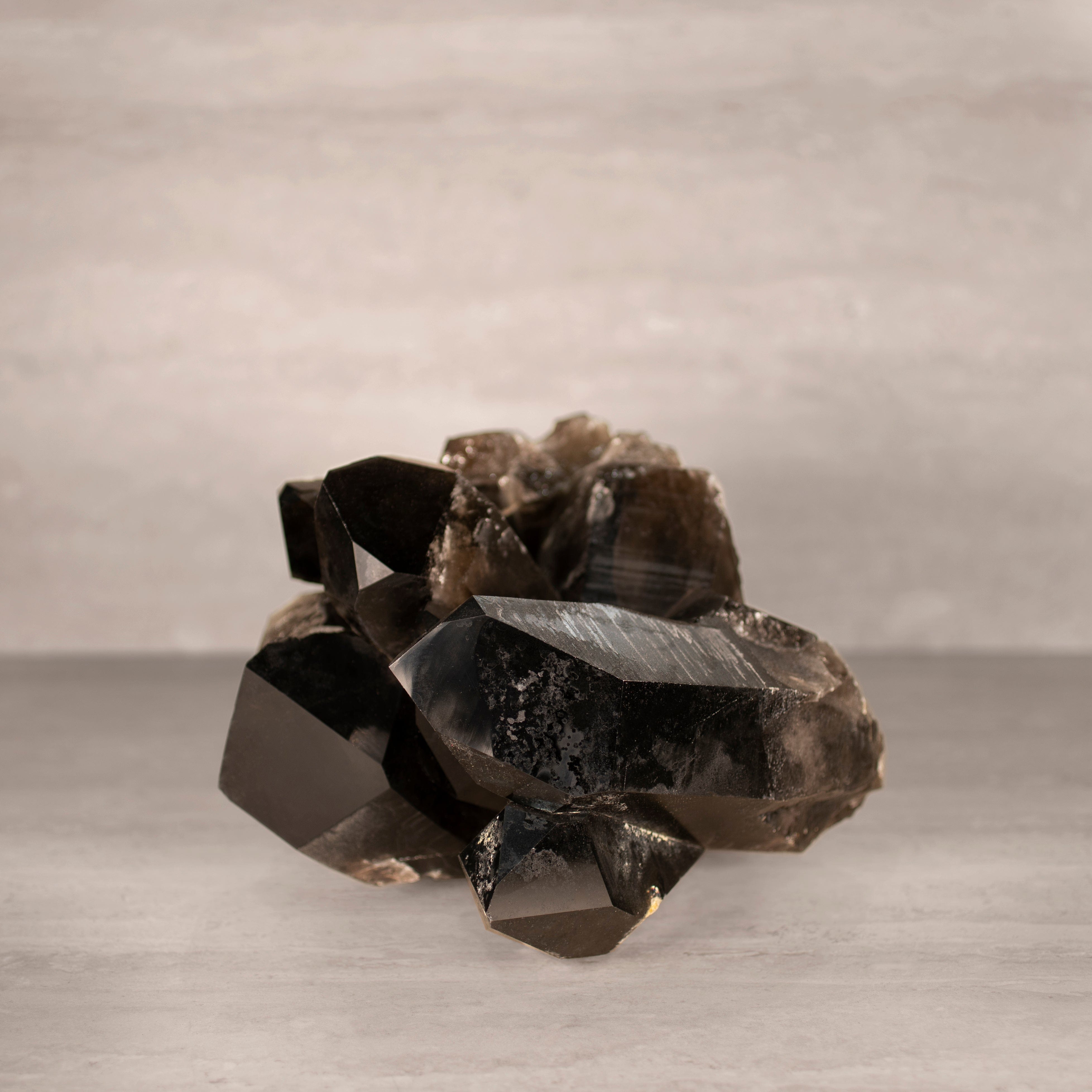 Kalifano Smoky Quartz Smoky Quartz Cluster from Brazil - 10.25" / 22 lbs SQ9400.001