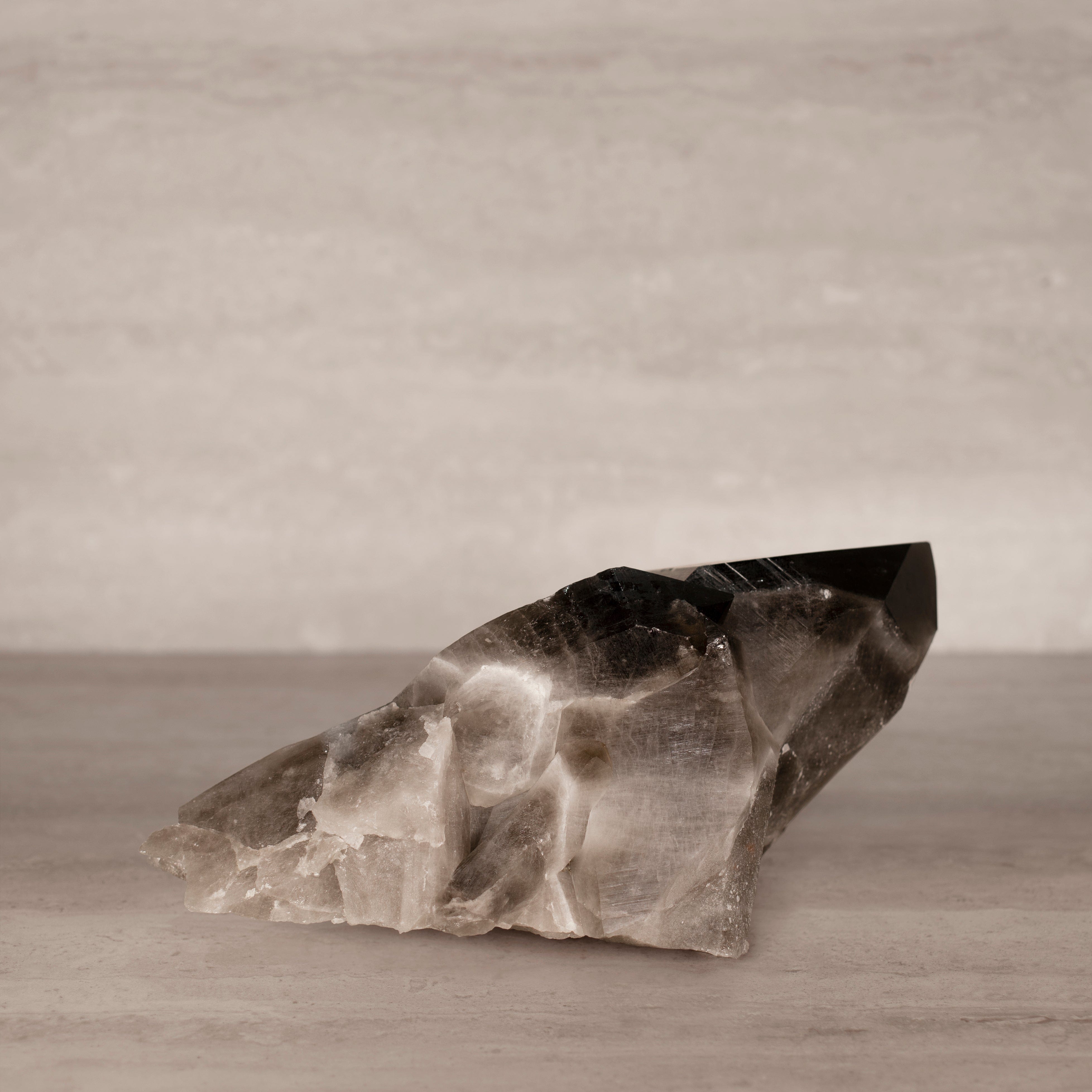 Kalifano Smoky Quartz Smoky Quartz Cluster from Brazil - 10.5" / 8 lbs SQ3800.004