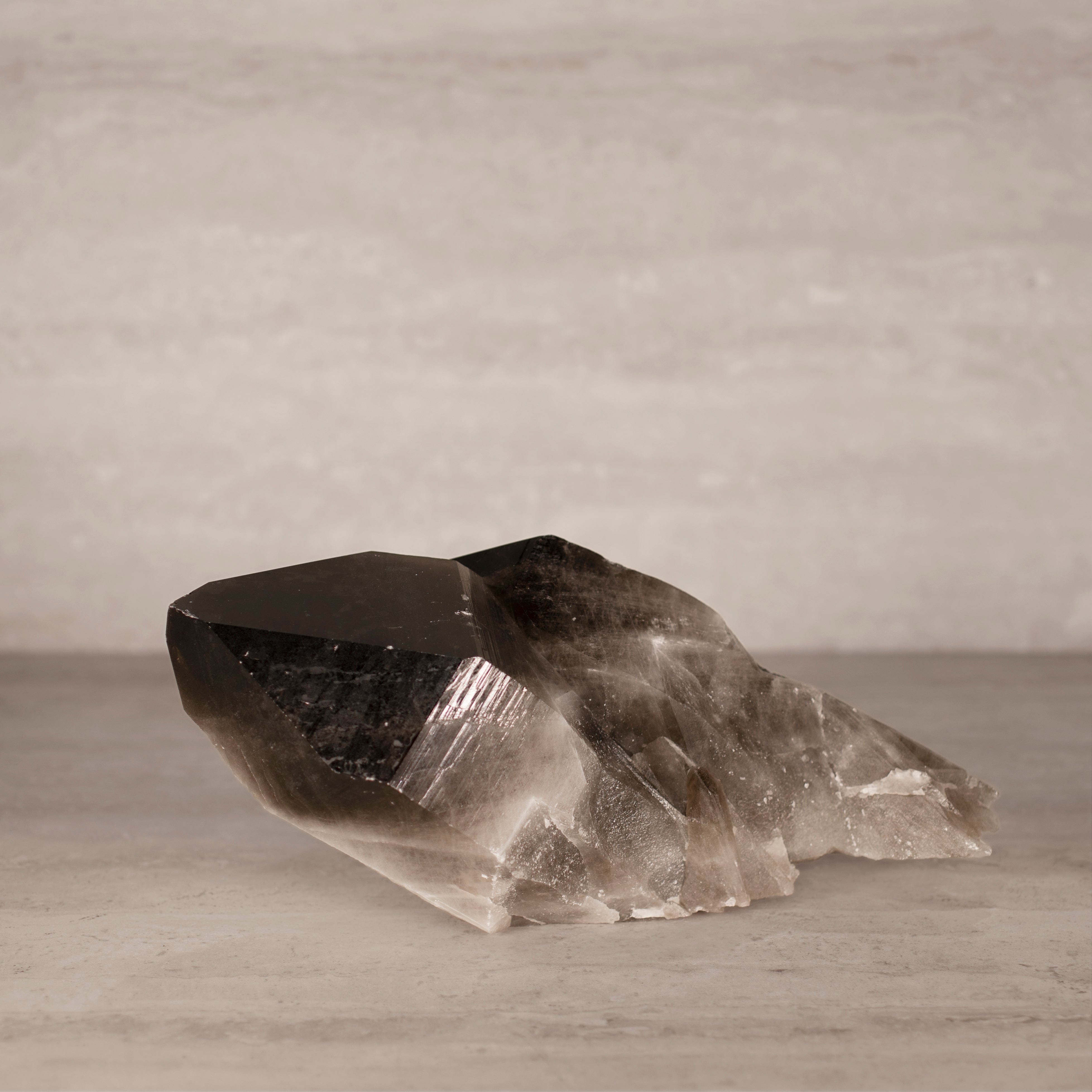 Kalifano Smoky Quartz Smoky Quartz Cluster from Brazil - 10.5" / 8 lbs SQ3800.004