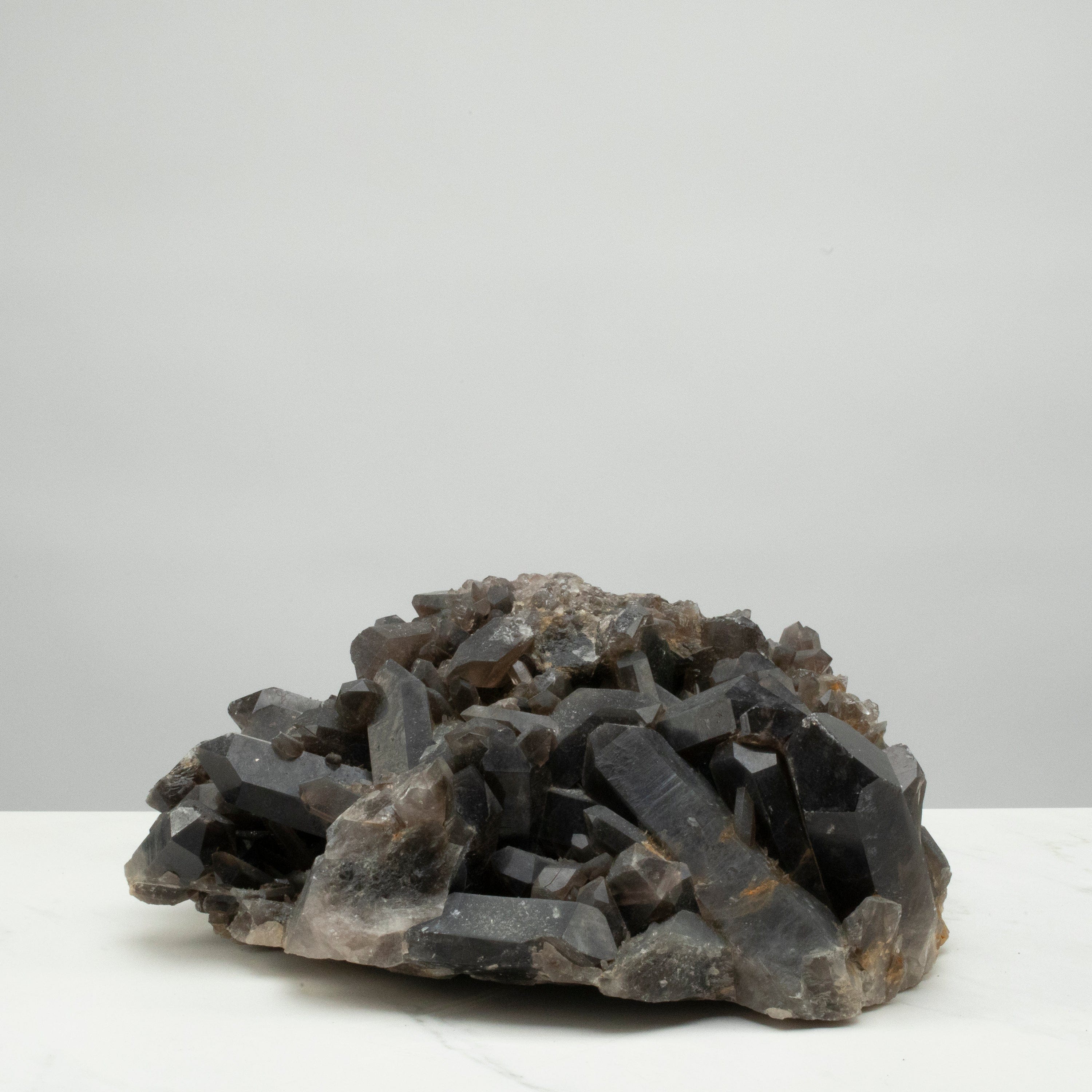 Kalifano Smoky Quartz Smoky Quartz Cluster from Brazil - 17" / 30.9 lbs SQ6800.002