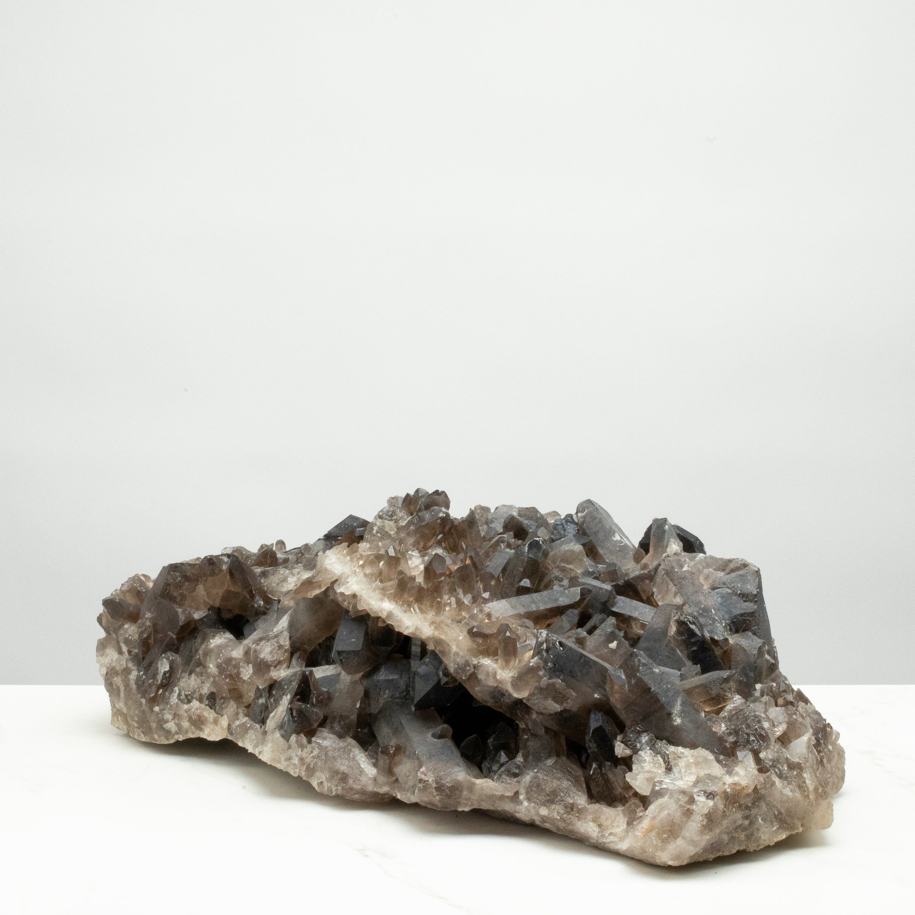 Kalifano Smoky Quartz Smoky Quartz Cluster from Brazil - 18" / 34.4 lbs SQ7800.004