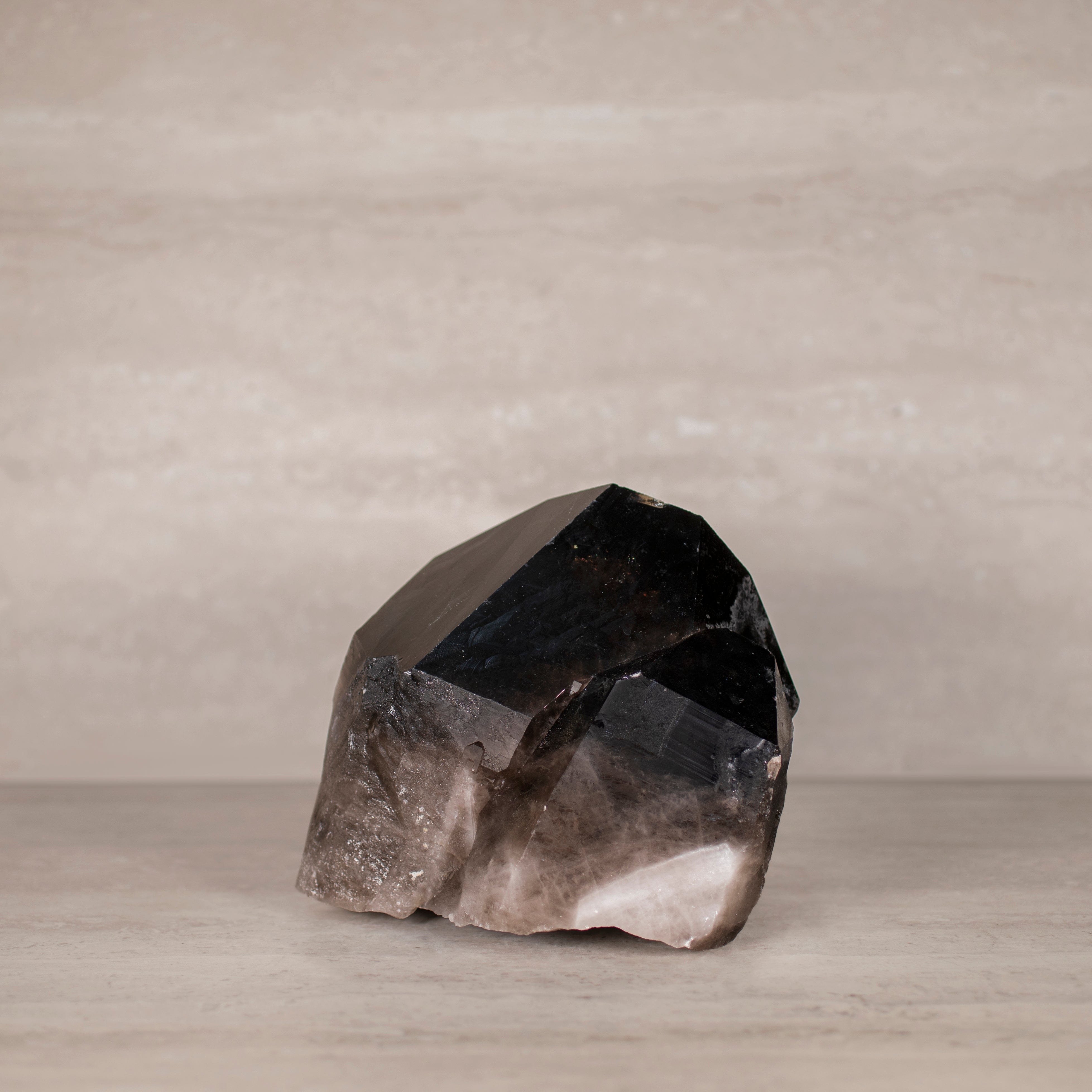 Kalifano Smoky Quartz Smoky Quartz Cluster from Brazil - 7.5" / 11 lbs SQ4600.003