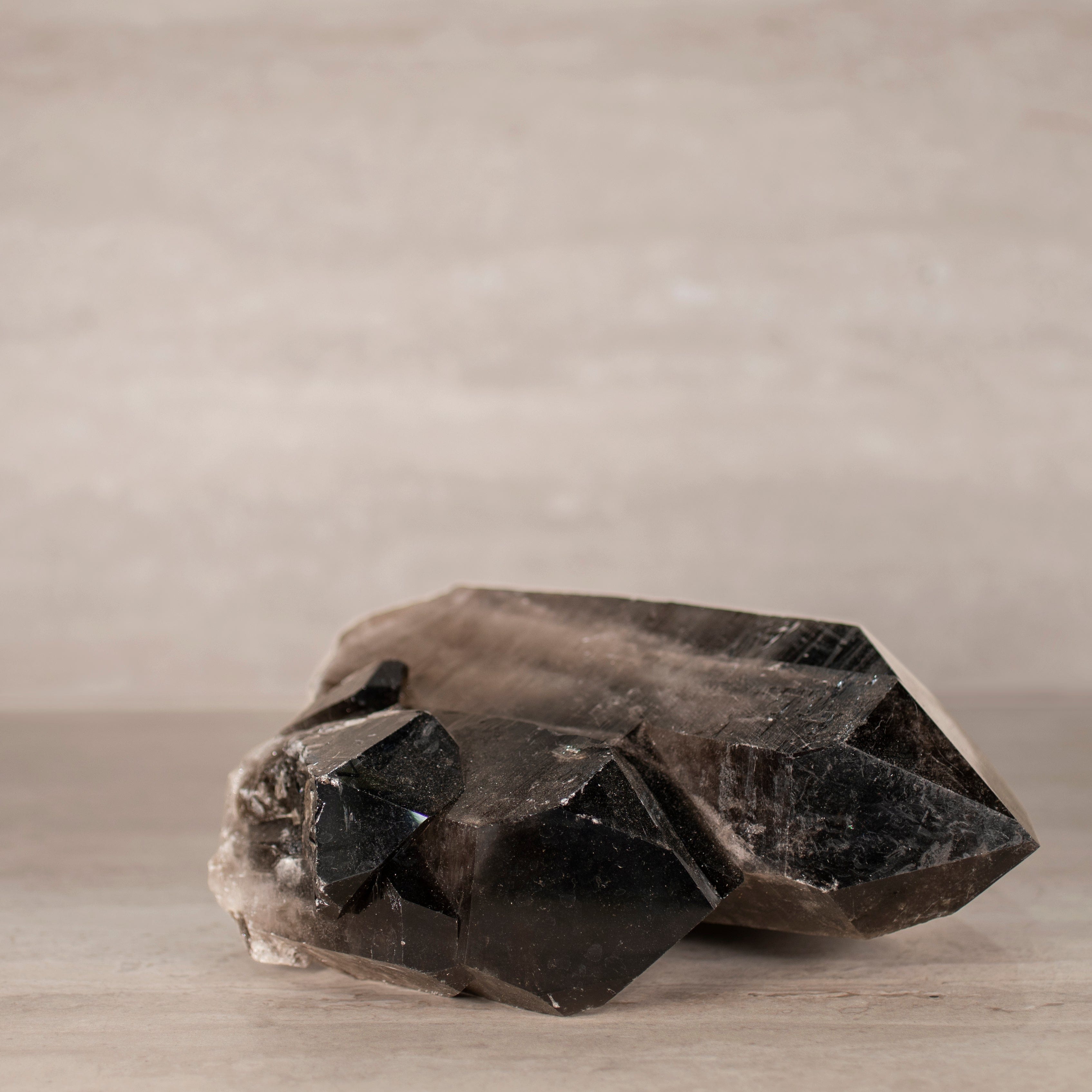 Kalifano Smoky Quartz Smoky Quartz Cluster from Brazil - 8.5" / 8 lbs SQ3800.003