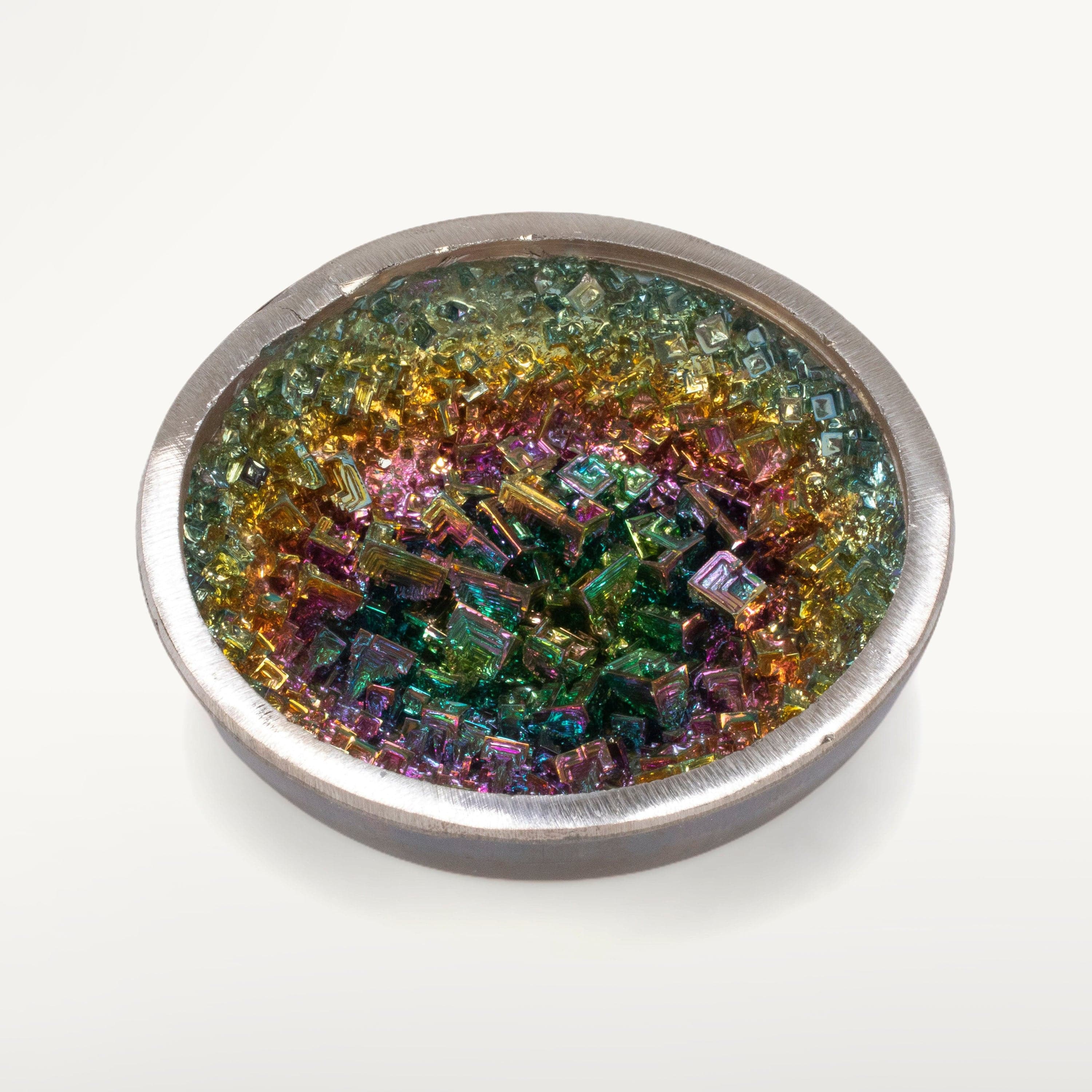 KALIFANO TUMBLED STONES Bismuth Ore Bowl - 4.5" BISMUTH-B