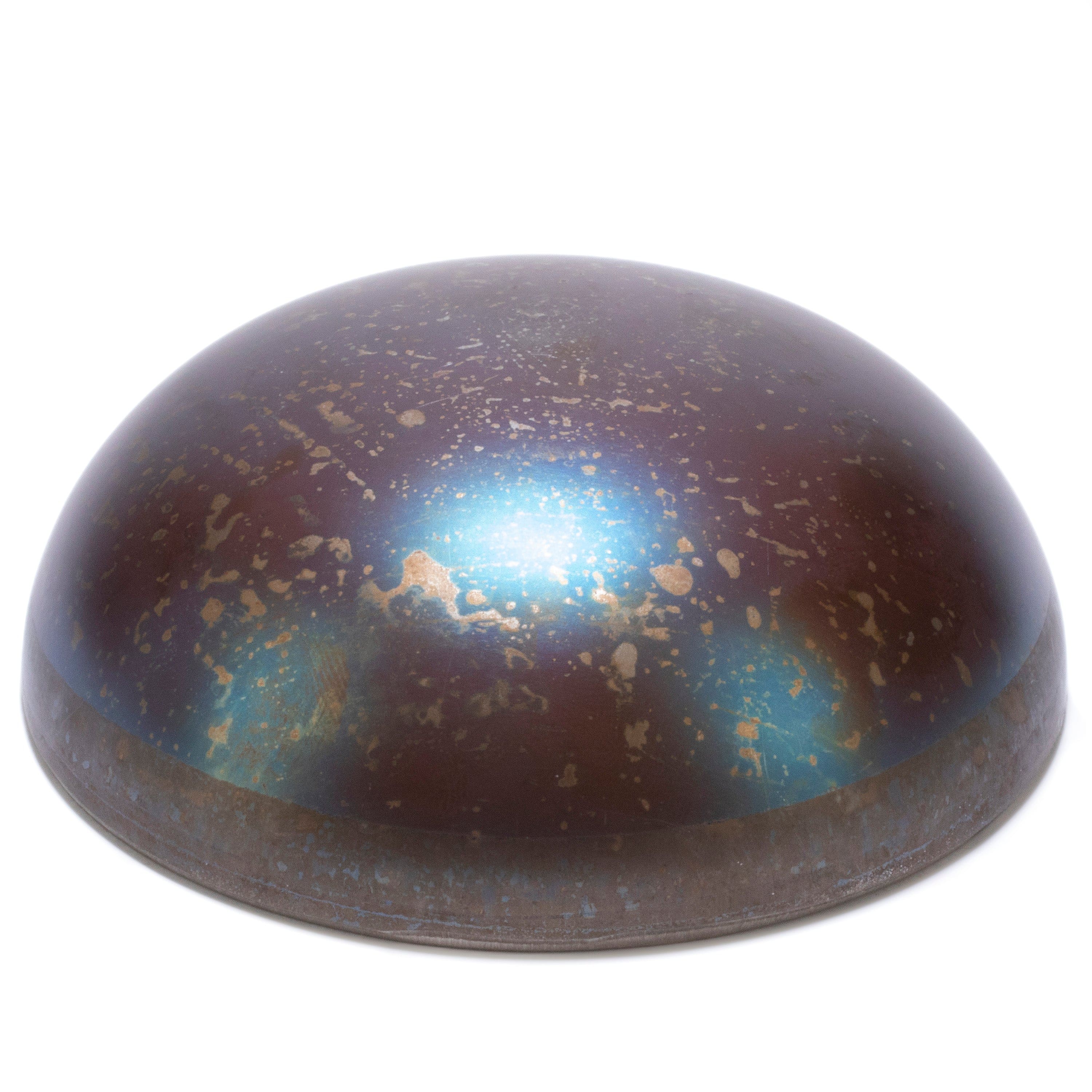 KALIFANO TUMBLED STONES Purple Bismuth Ore Bowl - 4" BISMUTH-B-PP