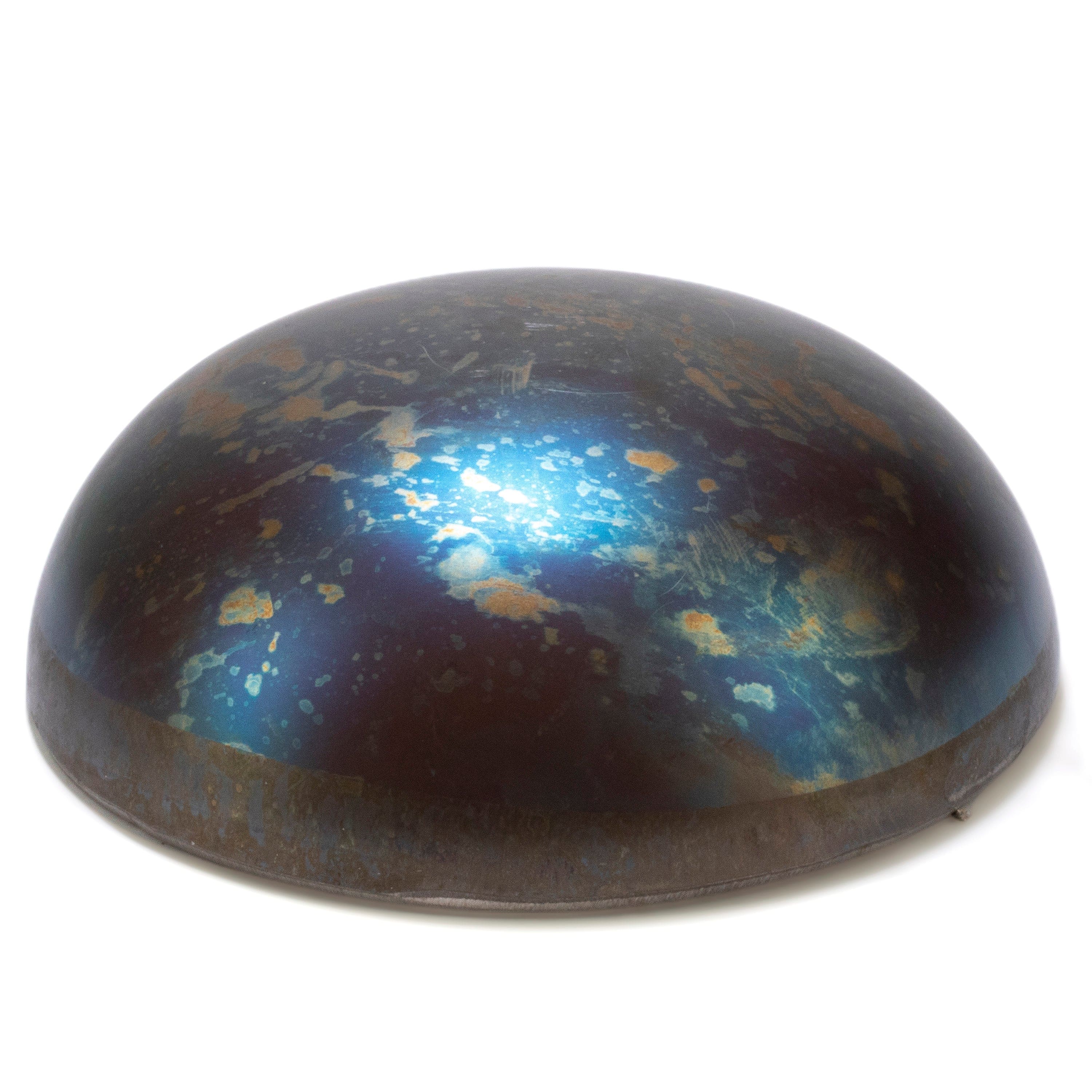 KALIFANO TUMBLED STONES Yellow Bismuth Ore Bowl - 4" BISMUTH-B-YL