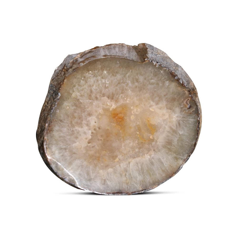 BAS7900.001 - Thick Agate & Quartz Slab - Brazil