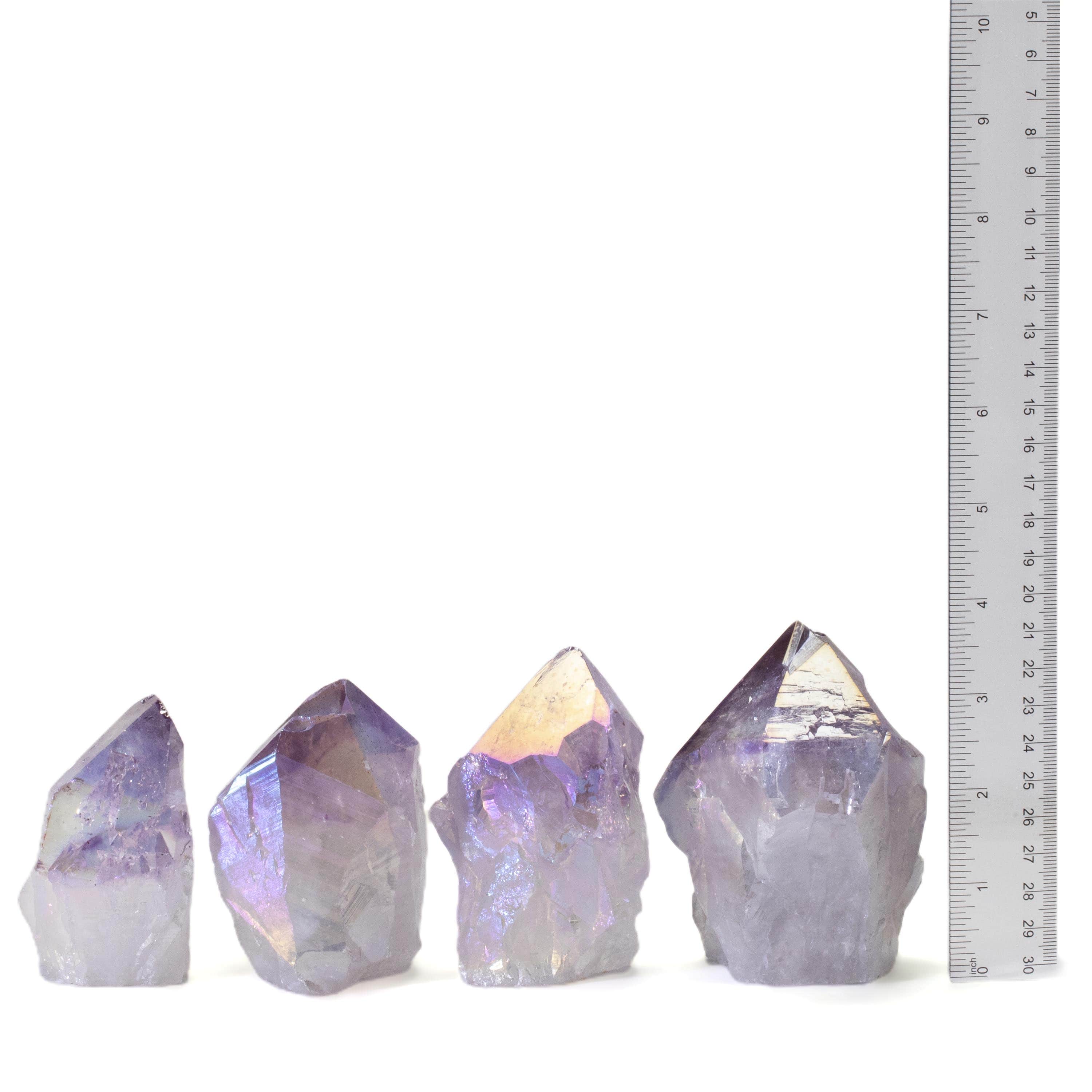 KALIFANO Amethyst Aura Borealis Amethyst Point - 325 g ABP240-AM