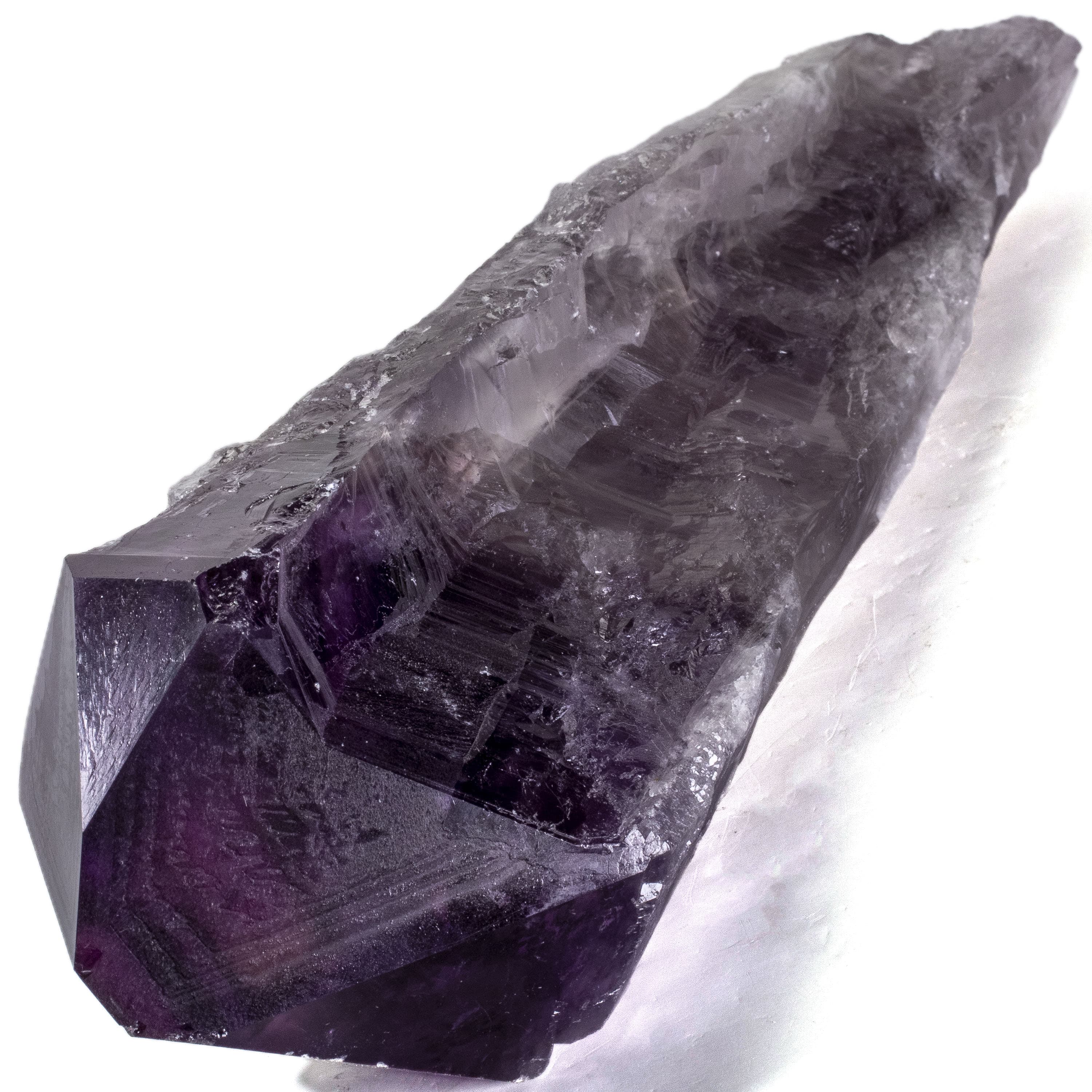 Kalifano Amethyst Natural Elestial Amethyst Point - 10 in. / 2.4 lbs ALW1200