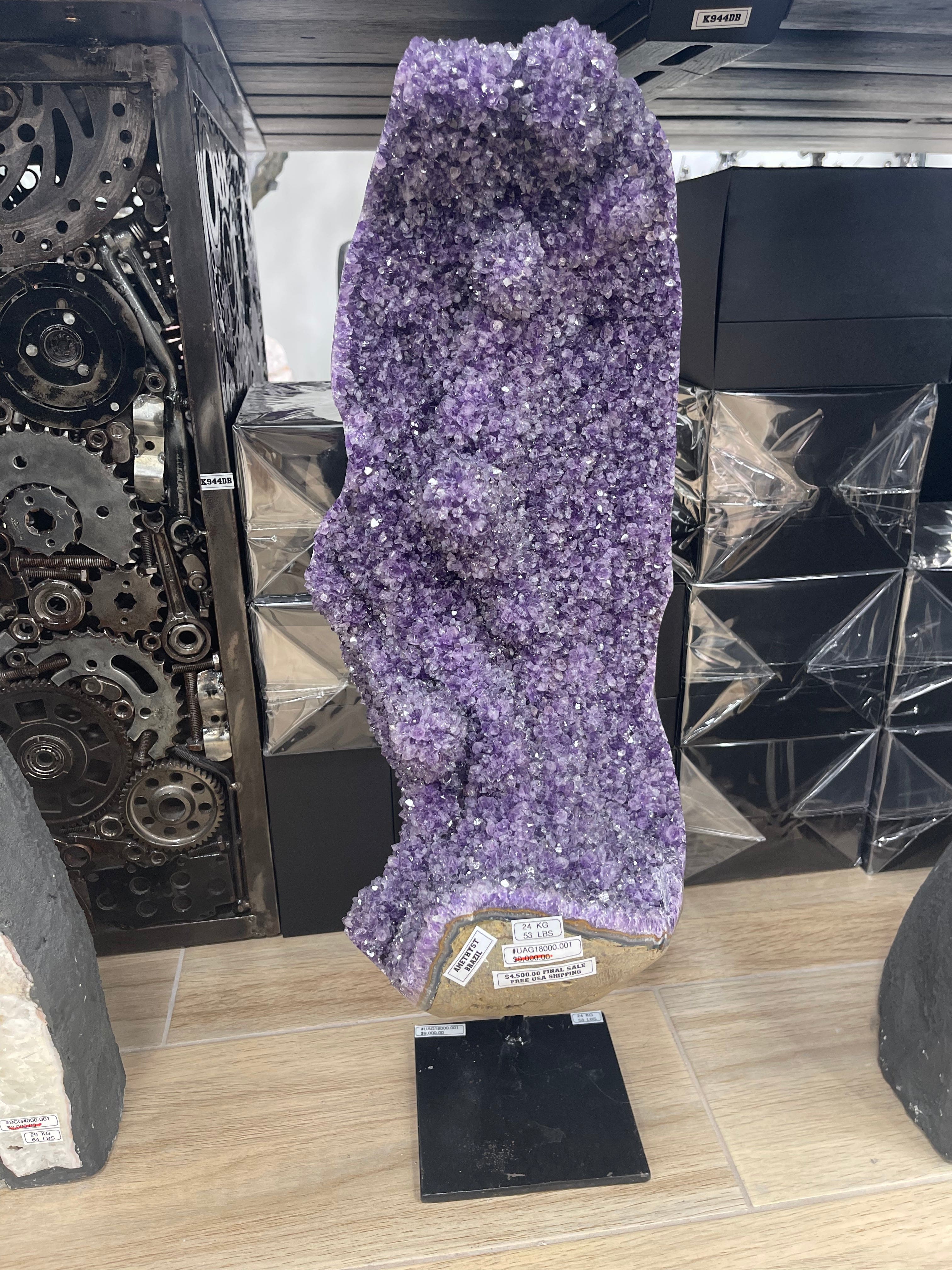 Amethyst Geode Uruguay 24.2 KG 53 LBS