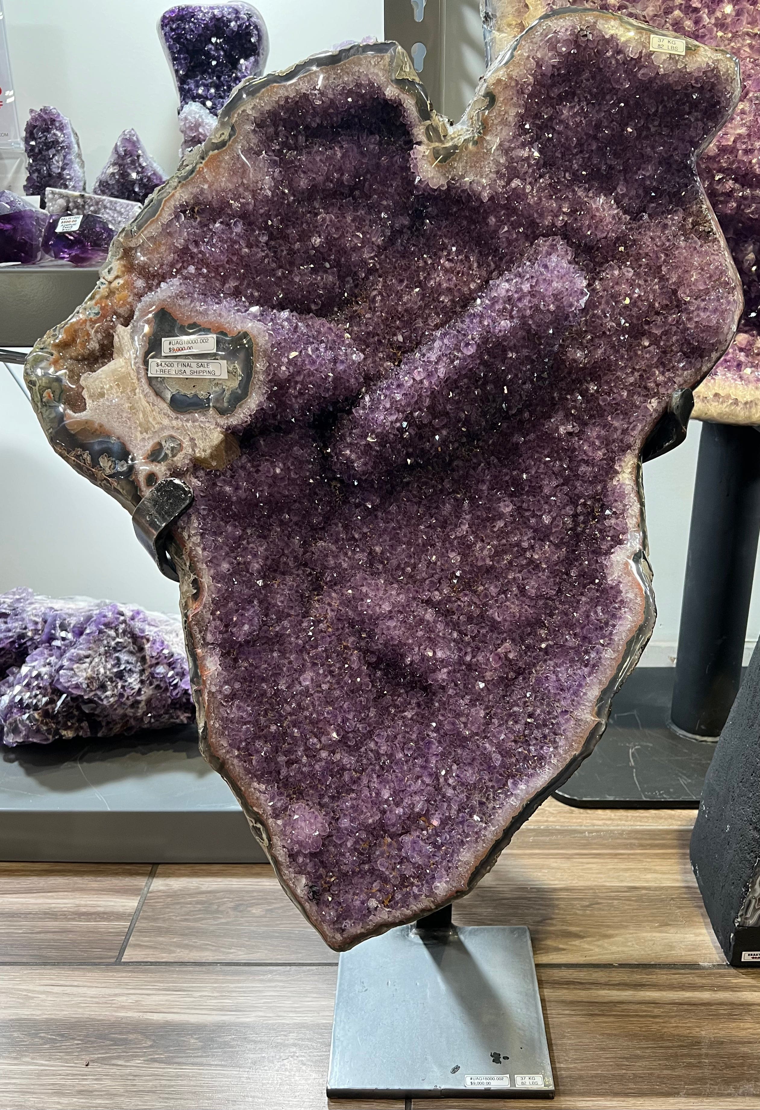 Kalifano Amethyst UAG18000.002 - Amethyst Geode Uruguay UAG18000.002