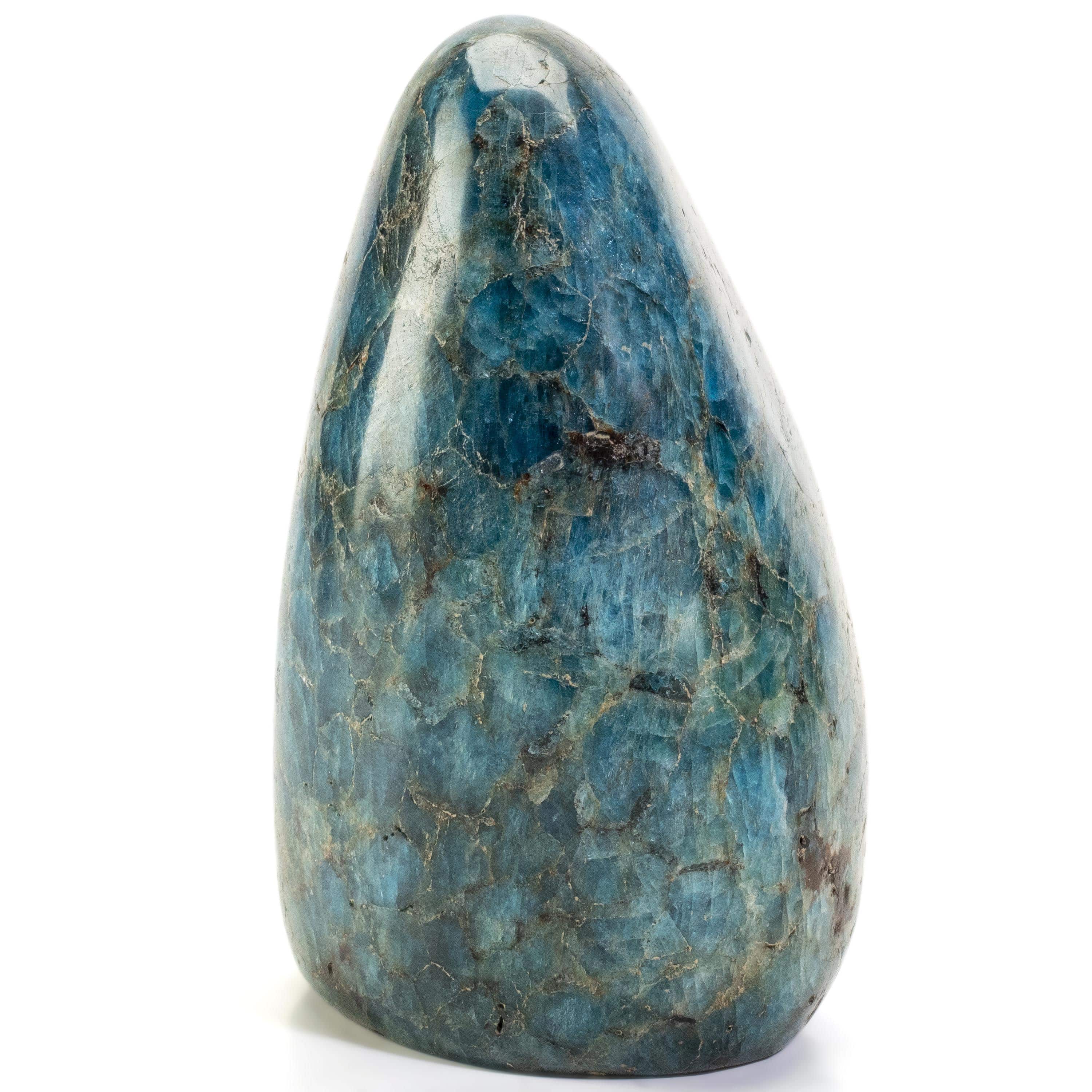 Kalifano apatite Blue Apatite Freeform Cut Base - 5" / 1,275g CB700-AP