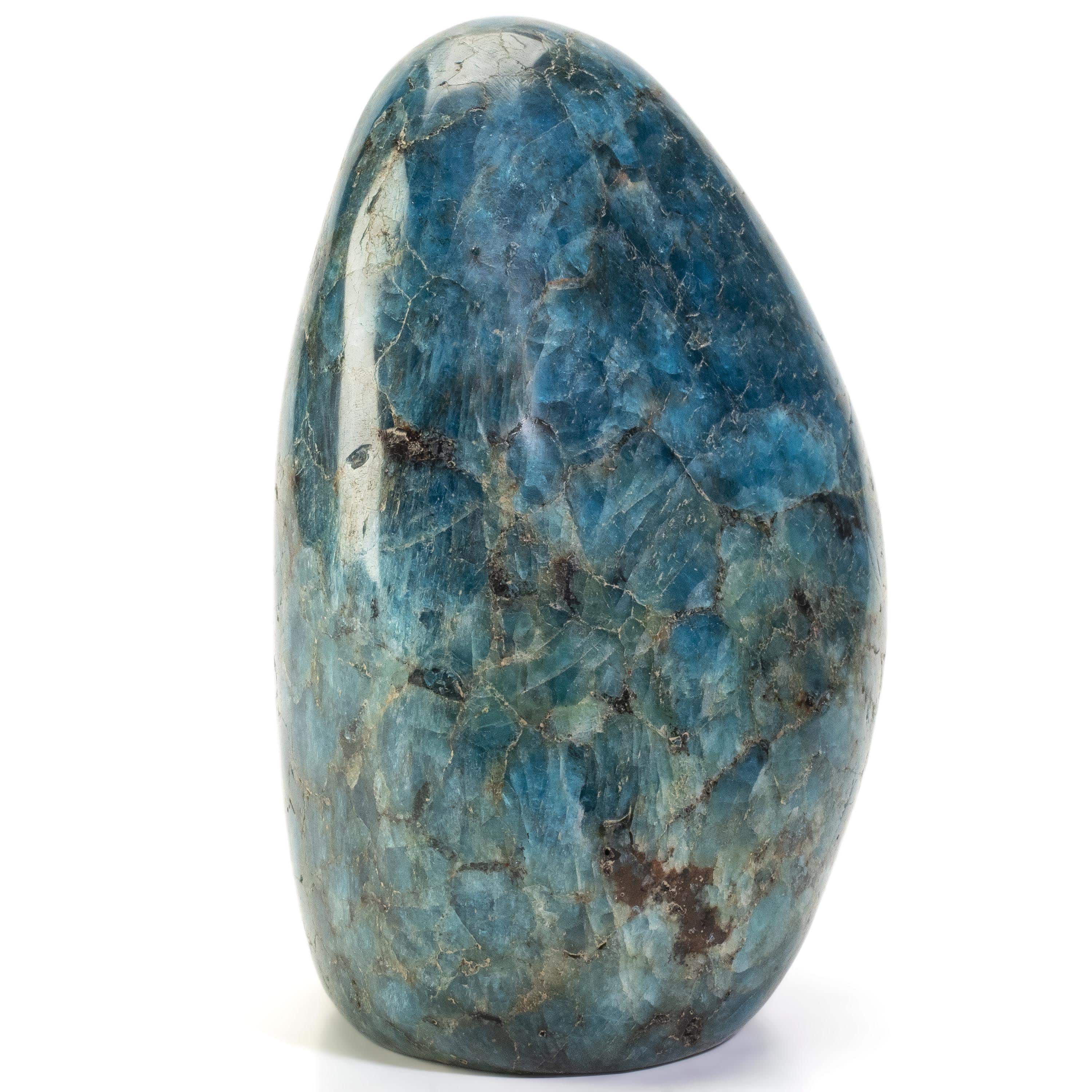 Kalifano apatite Blue Apatite Freeform Cut Base - 5" / 1,275g CB700-AP