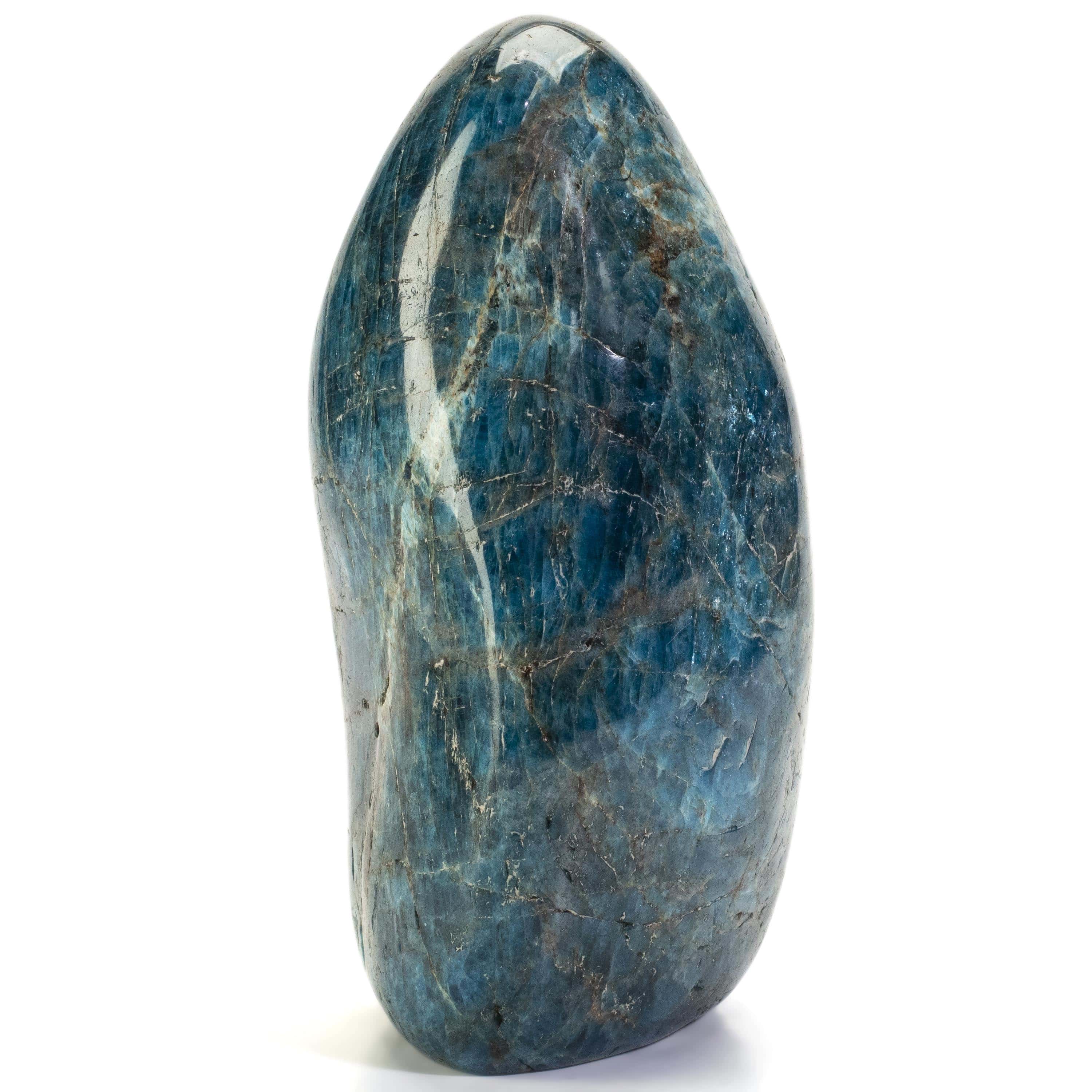Kalifano apatite Blue Apatite Freeform Cut Base - 5" / 1,800g CB1000-AP