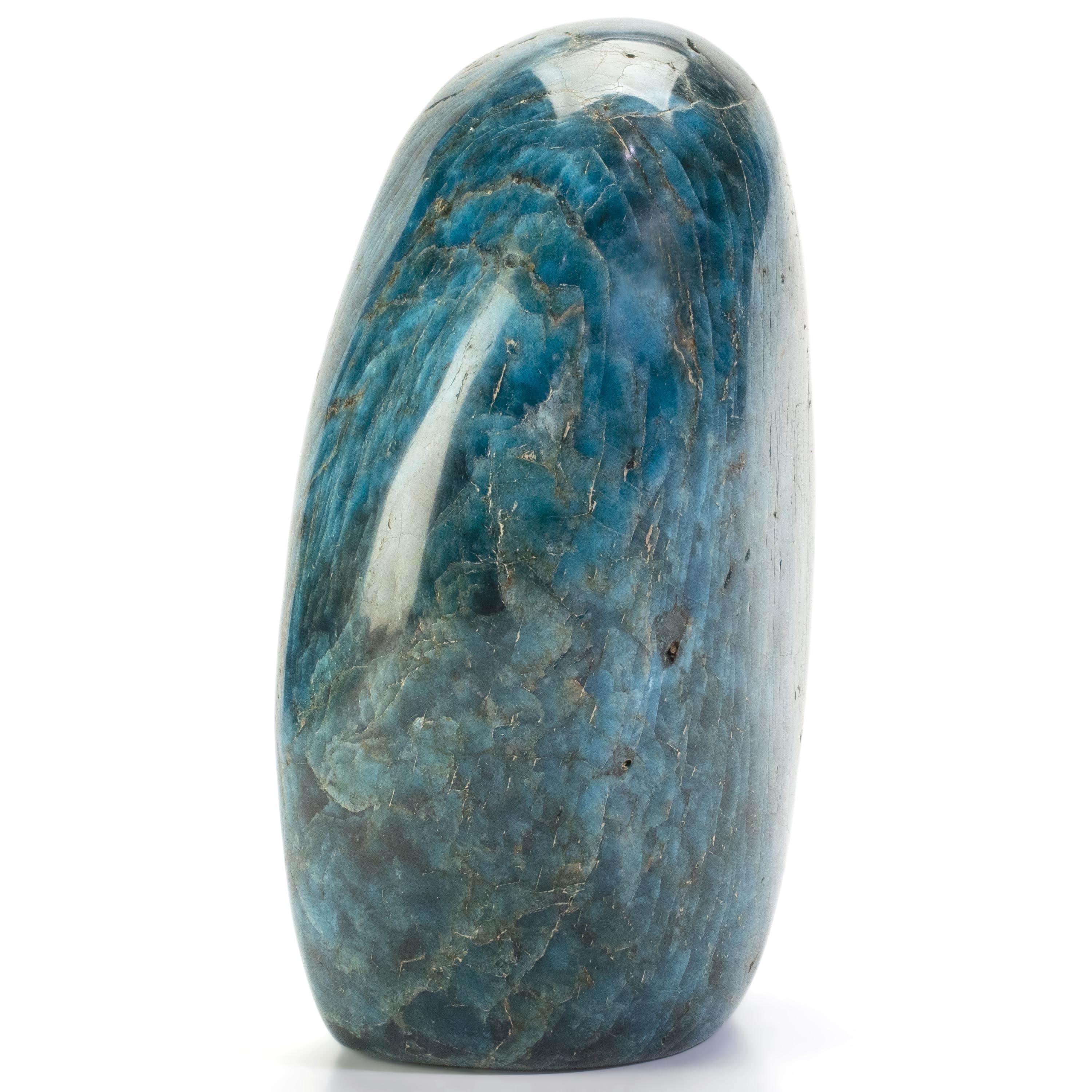 Kalifano apatite Blue Apatite Freeform Cut Base - 6" / 2,400g CB1300-AP