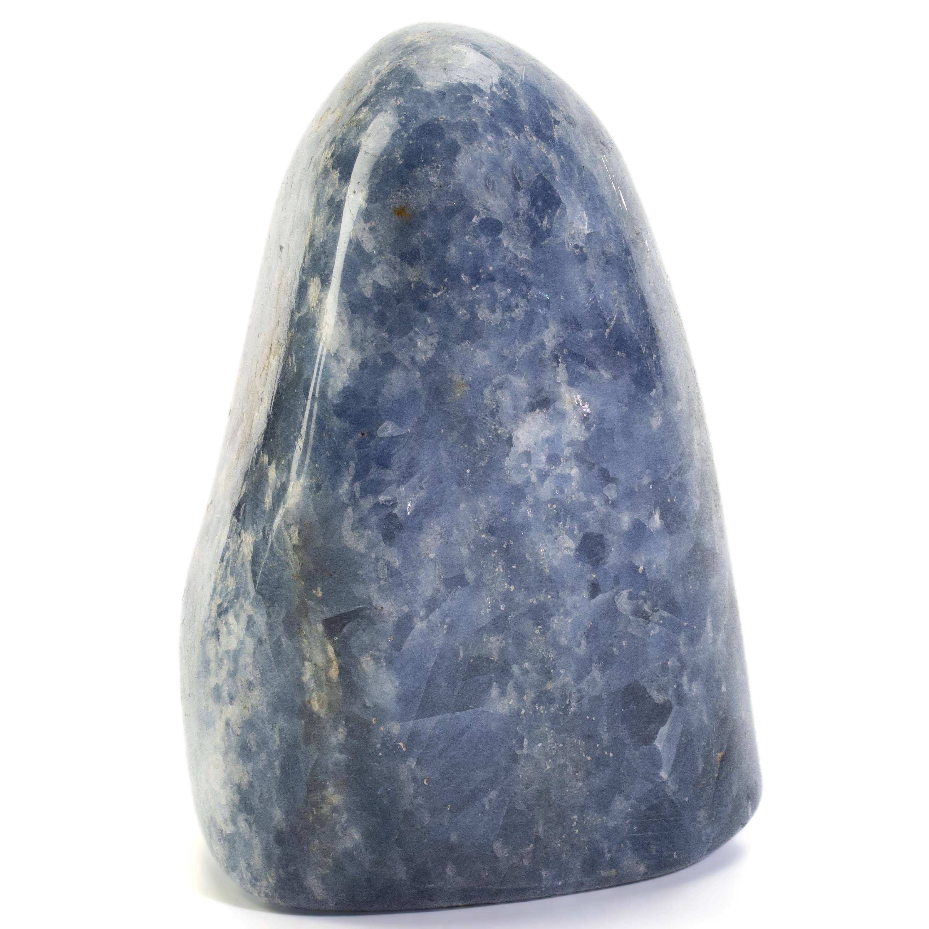 Kalifano Blue Calcite Blue Calcite Freeform Cut Base -5" / 1,275g CB700-BC