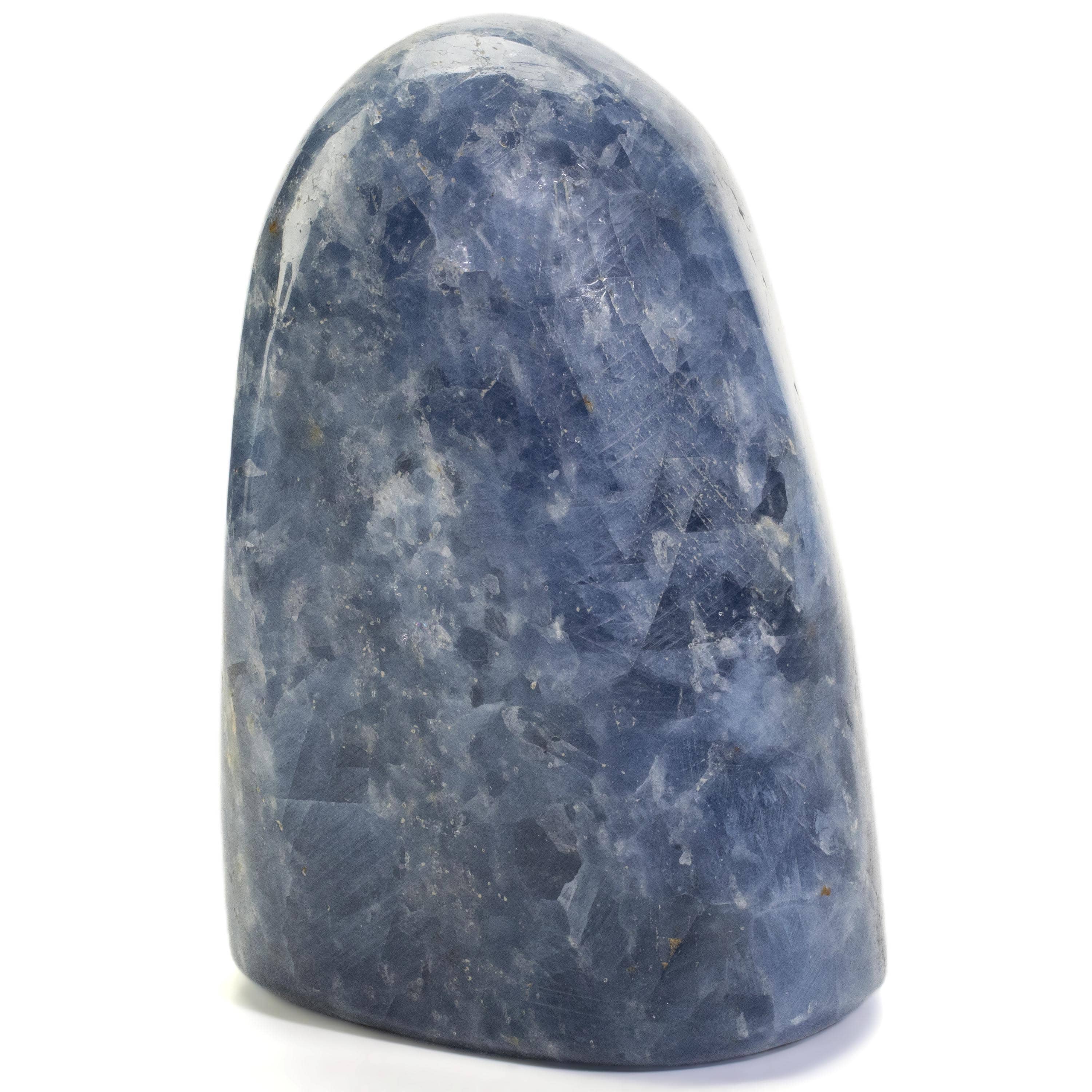Kalifano Blue Calcite Blue Calcite Freeform Cut Base -5" / 1,275g CB700-BC