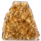 Small Druzy Brazilian Citrine Geode on Cut Base