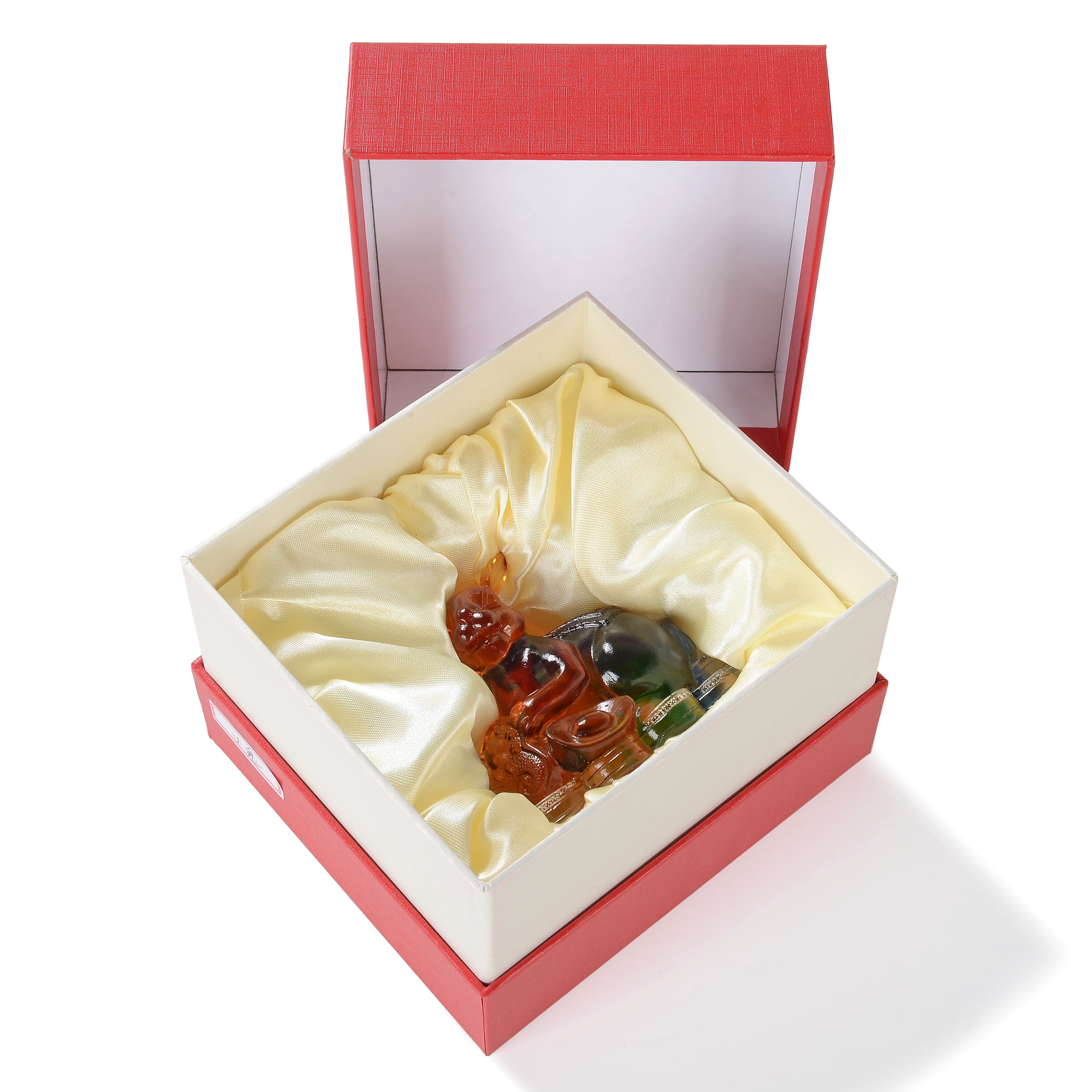Kalifano Crystal Carving Graceful Rabbit Crystal Carving - A Symbol of Good Luck and Prosperity CRZ110-RAB