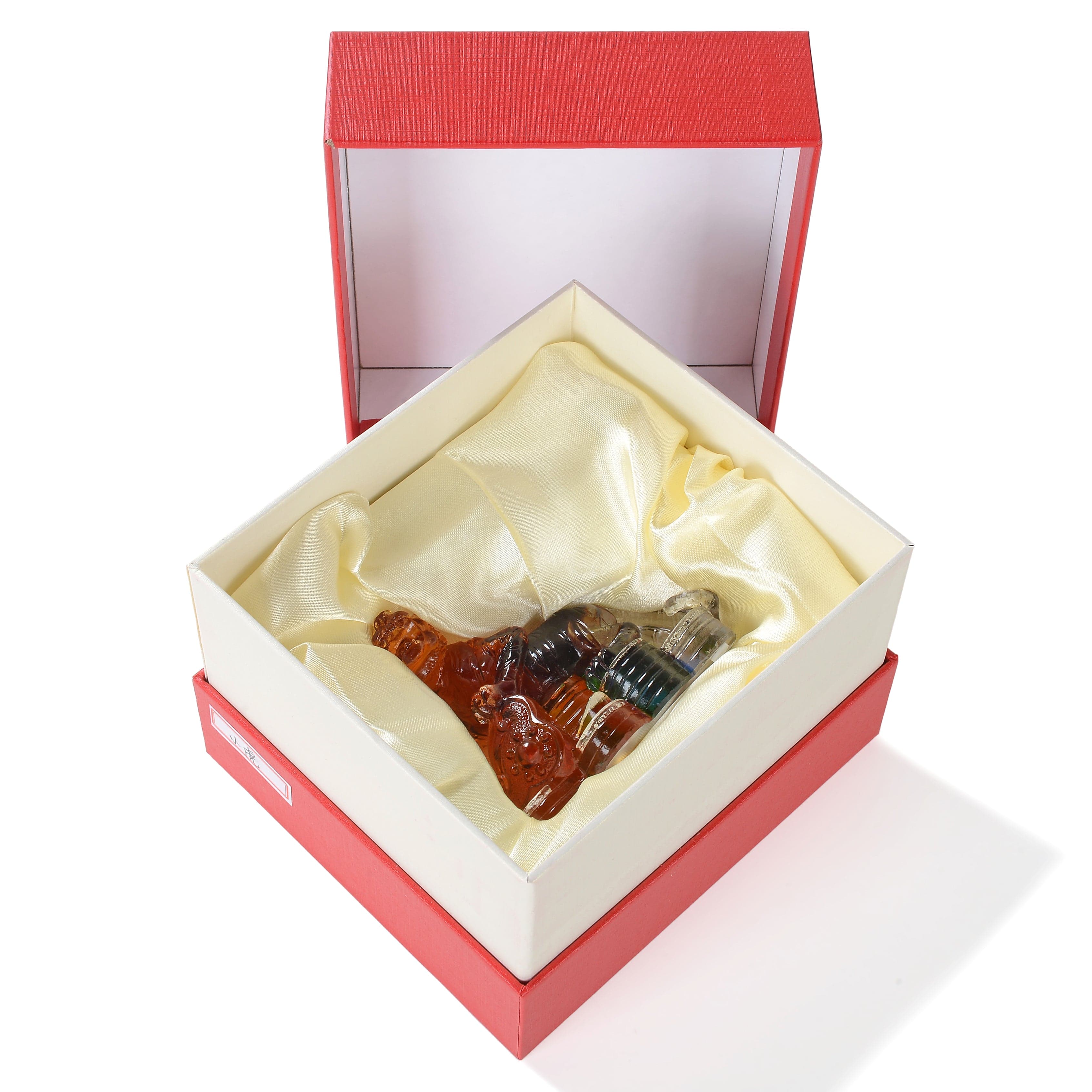Kalifano Crystal Carving Roaring Tiger Crystal Carving - A Symbol of Courage and Strength CRZ110-TIG