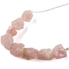 Rough Rose Quartz Necklace