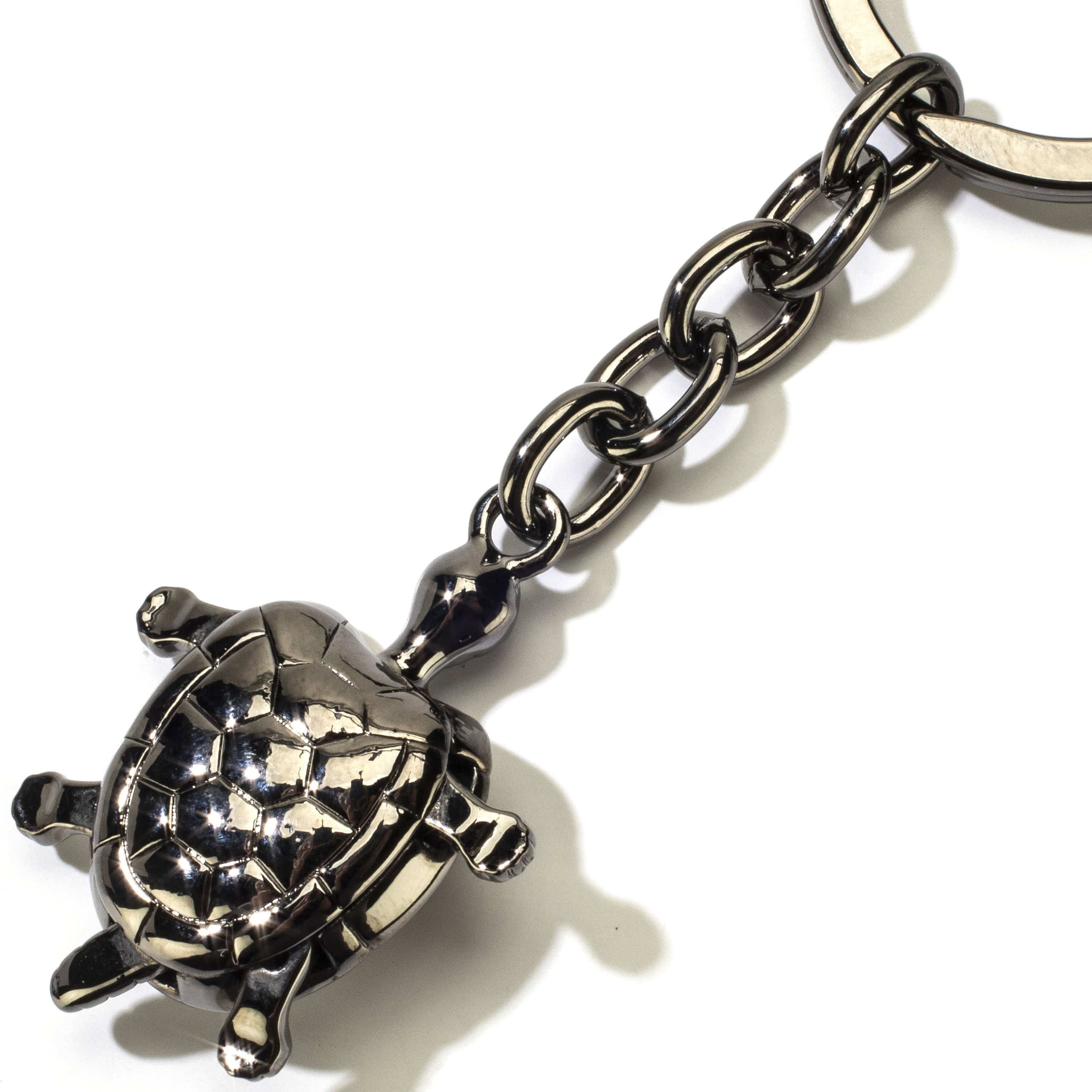 Kalifano Crystal Keychains Turtle Keychain Made with Swarovski Crystals SKC-190