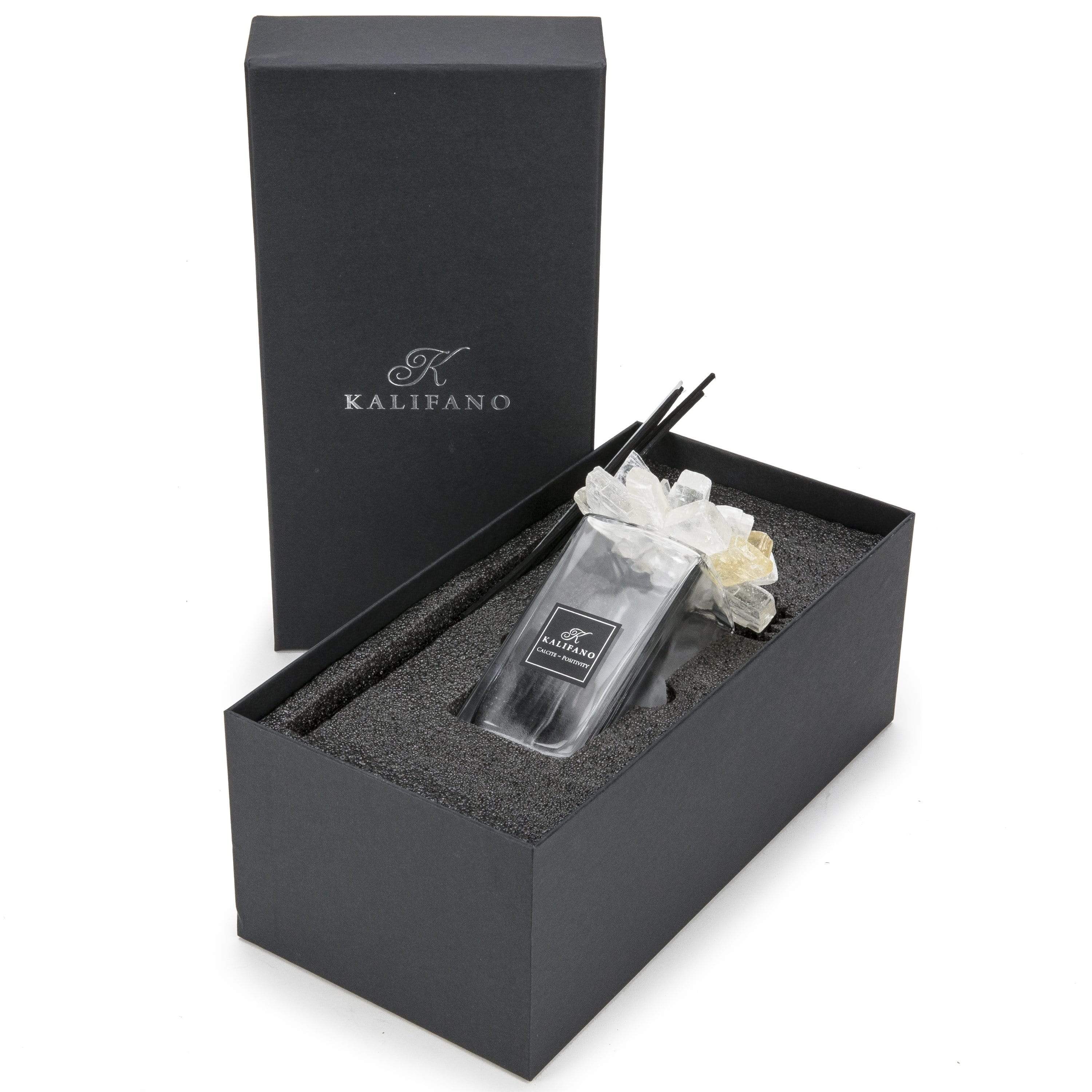 Kalifano Diffuser Calcite Gemstone Scent Diffuser GD-CL