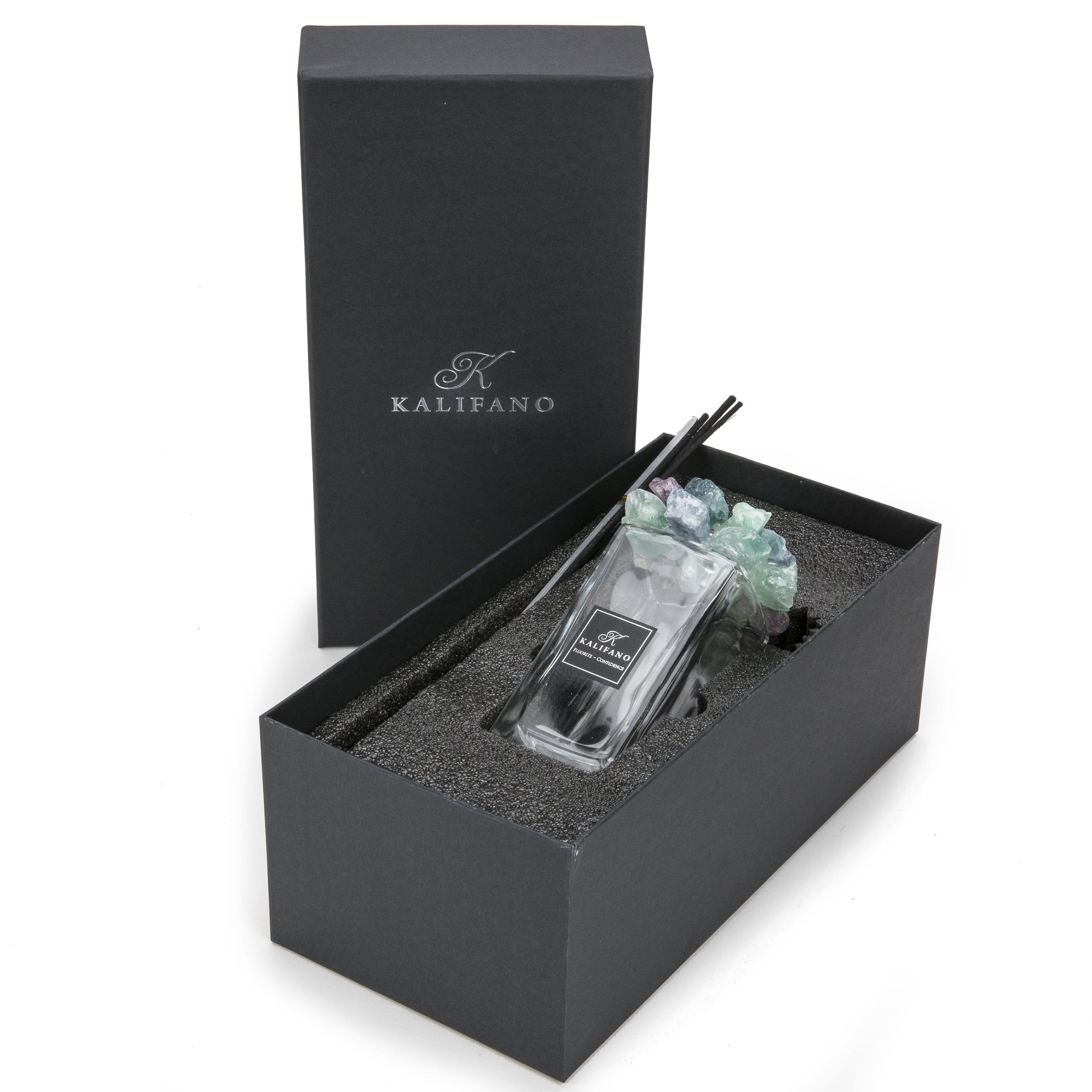 Kalifano Diffuser Fluorite Gemstone Scent Diffuser GD-FL