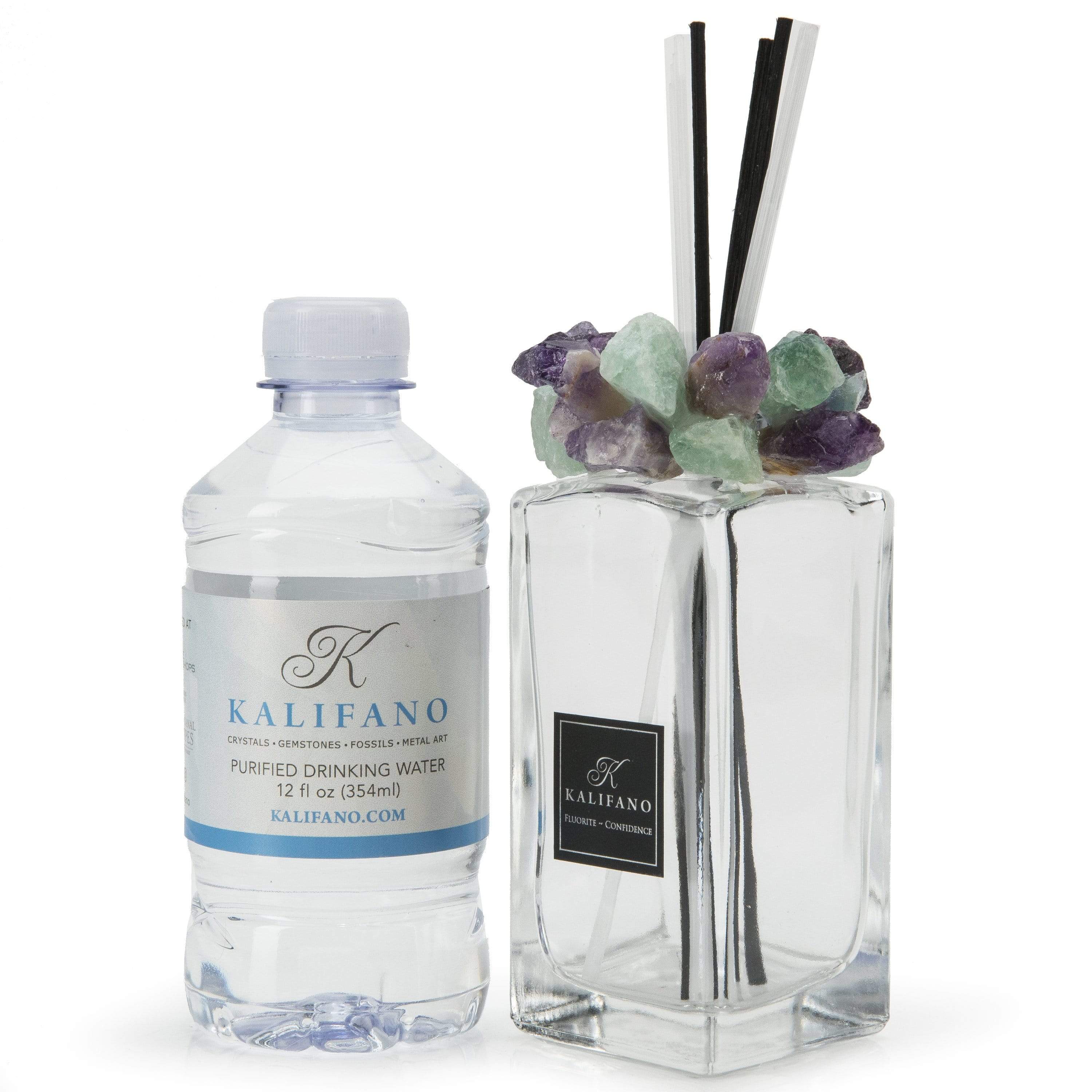 Kalifano Diffuser Fluorite Gemstone Scent Diffuser GD-FL