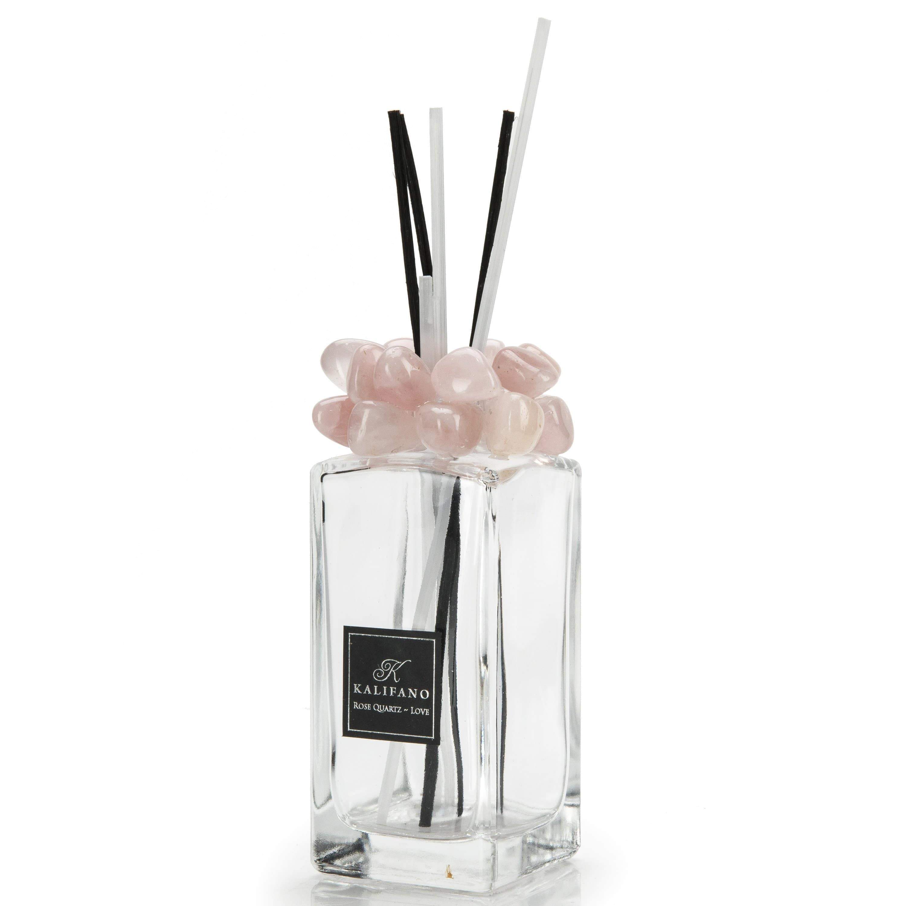 Kalifano Diffuser Rose Quartz Gemstone Scent Diffuser GD-RQ