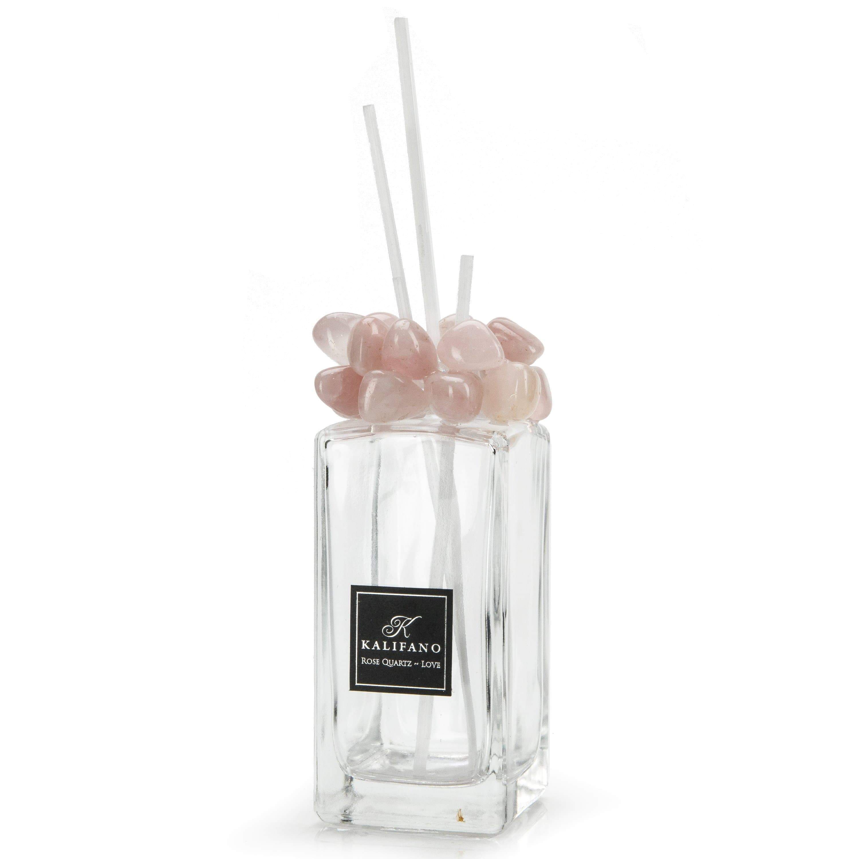 Kalifano Diffuser Rose Quartz Gemstone Scent Diffuser GD-RQ