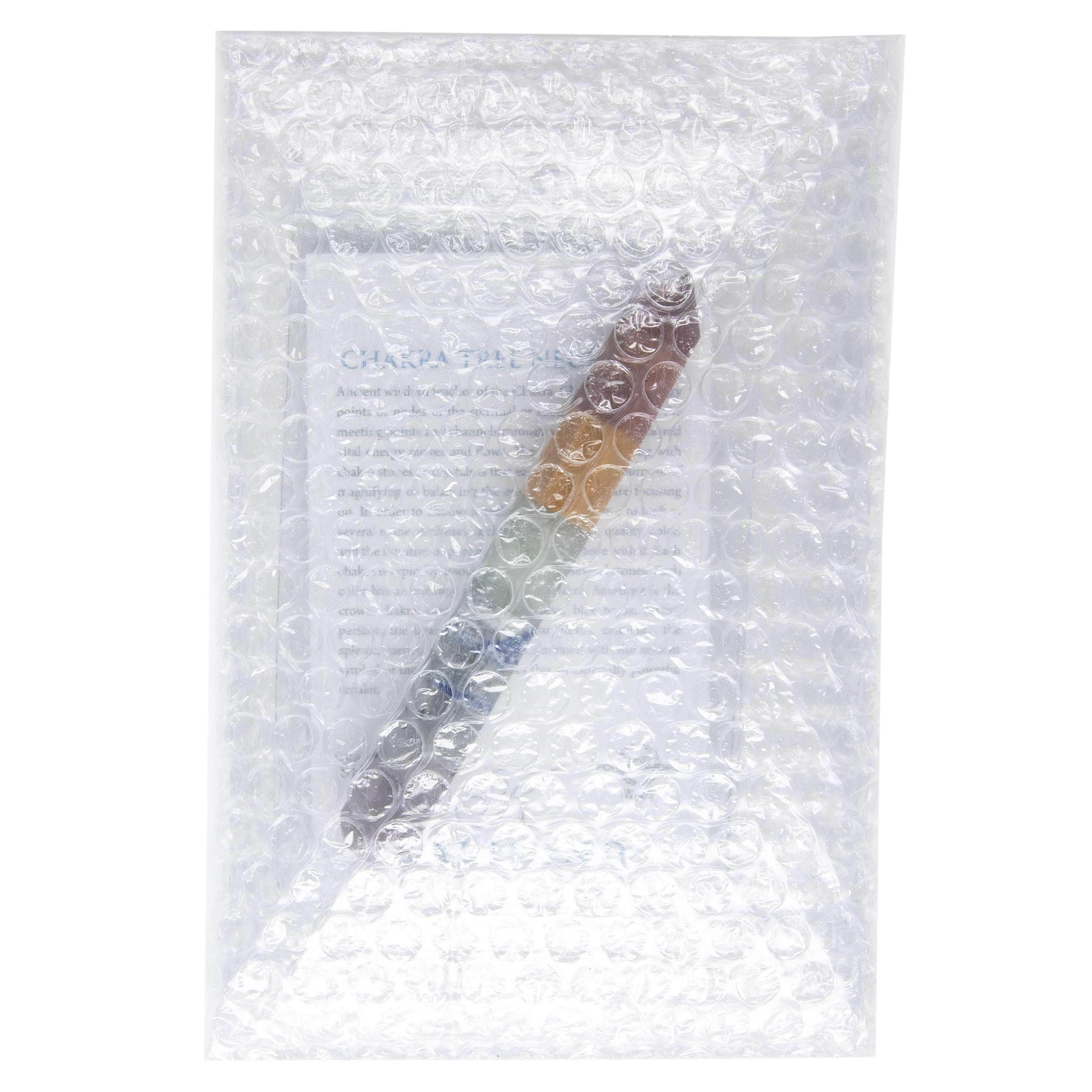Kalifano Fossils & Minerals 7 Chakra Crystal Healing Wand CMW80