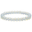 Opalite Moonstone 6mm Gemstone Bead Bracelet