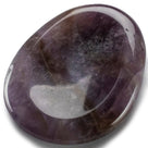 Amethyst Worry Stone Natural Gemstone Carving