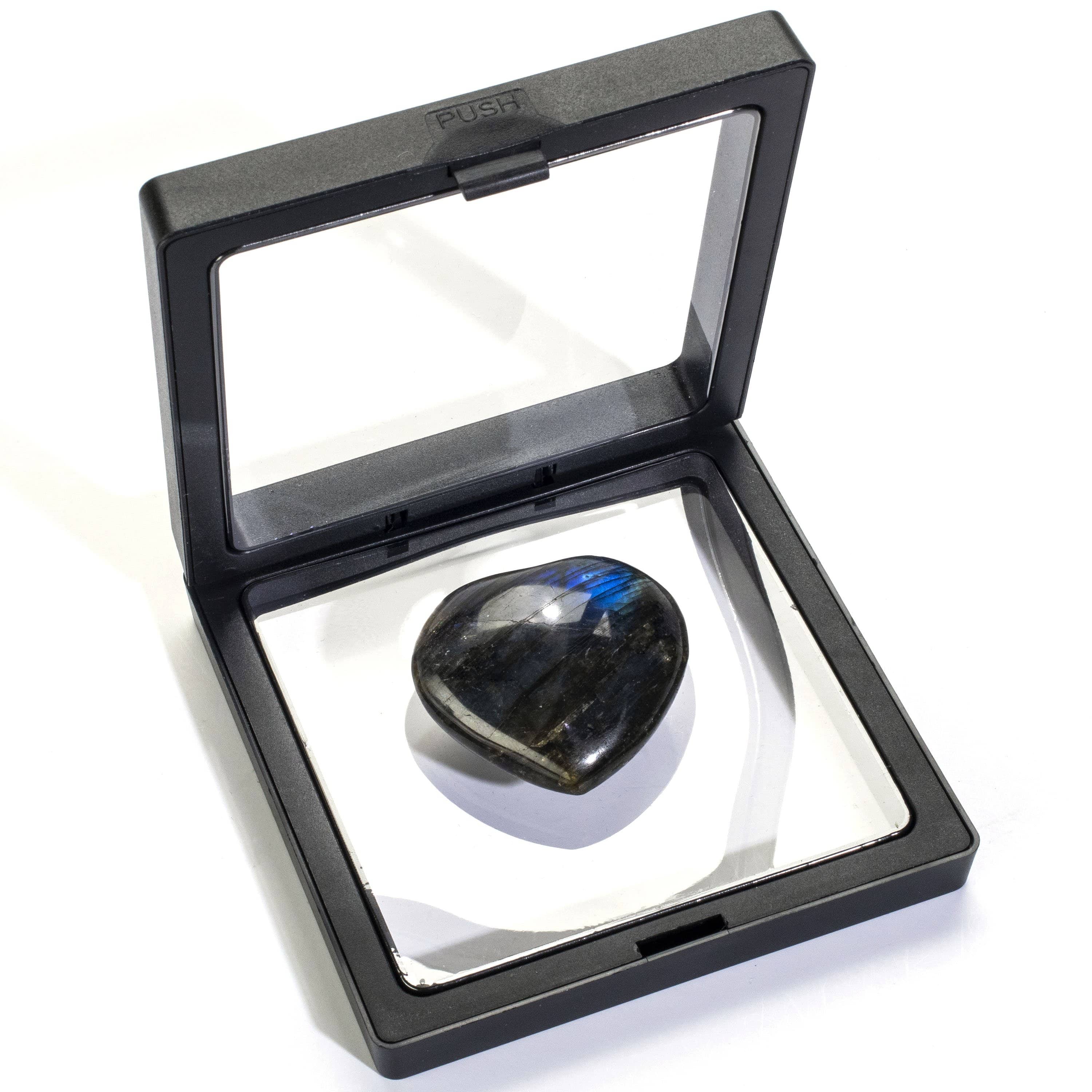 Kalifano Gemstone Carvings Labradorite Heart GH40-LB