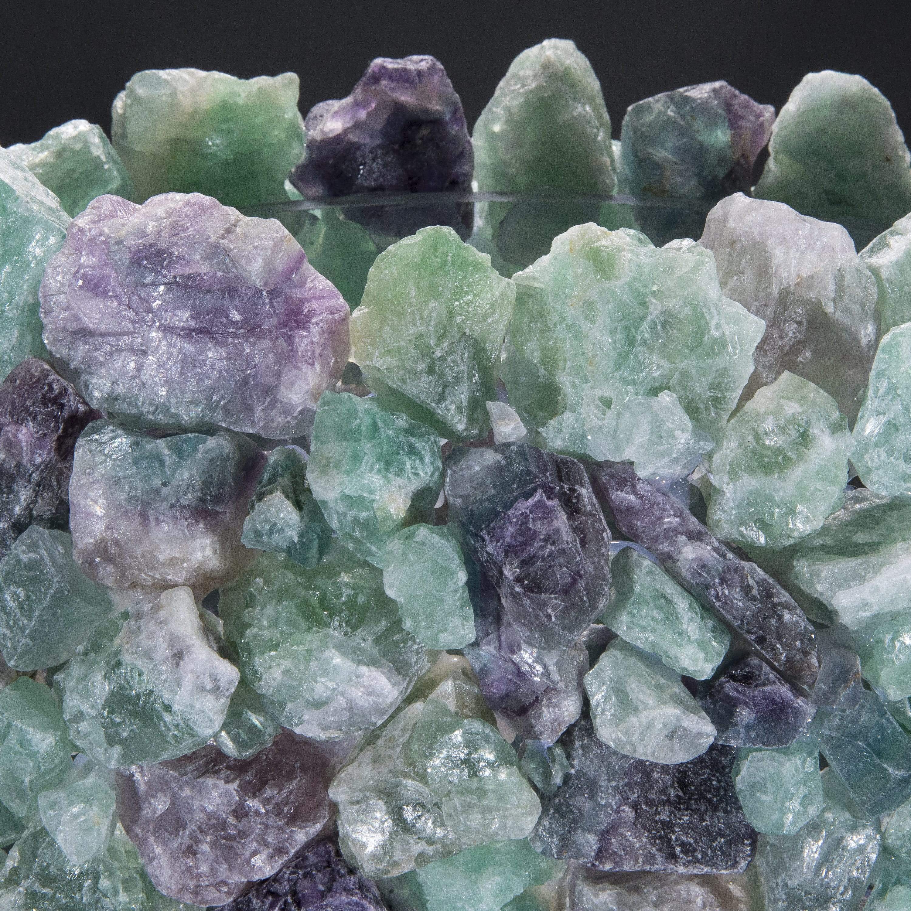 Kalifano Gemstone Vases 10.5" Fluorite Gemstone Vase GVL-FL