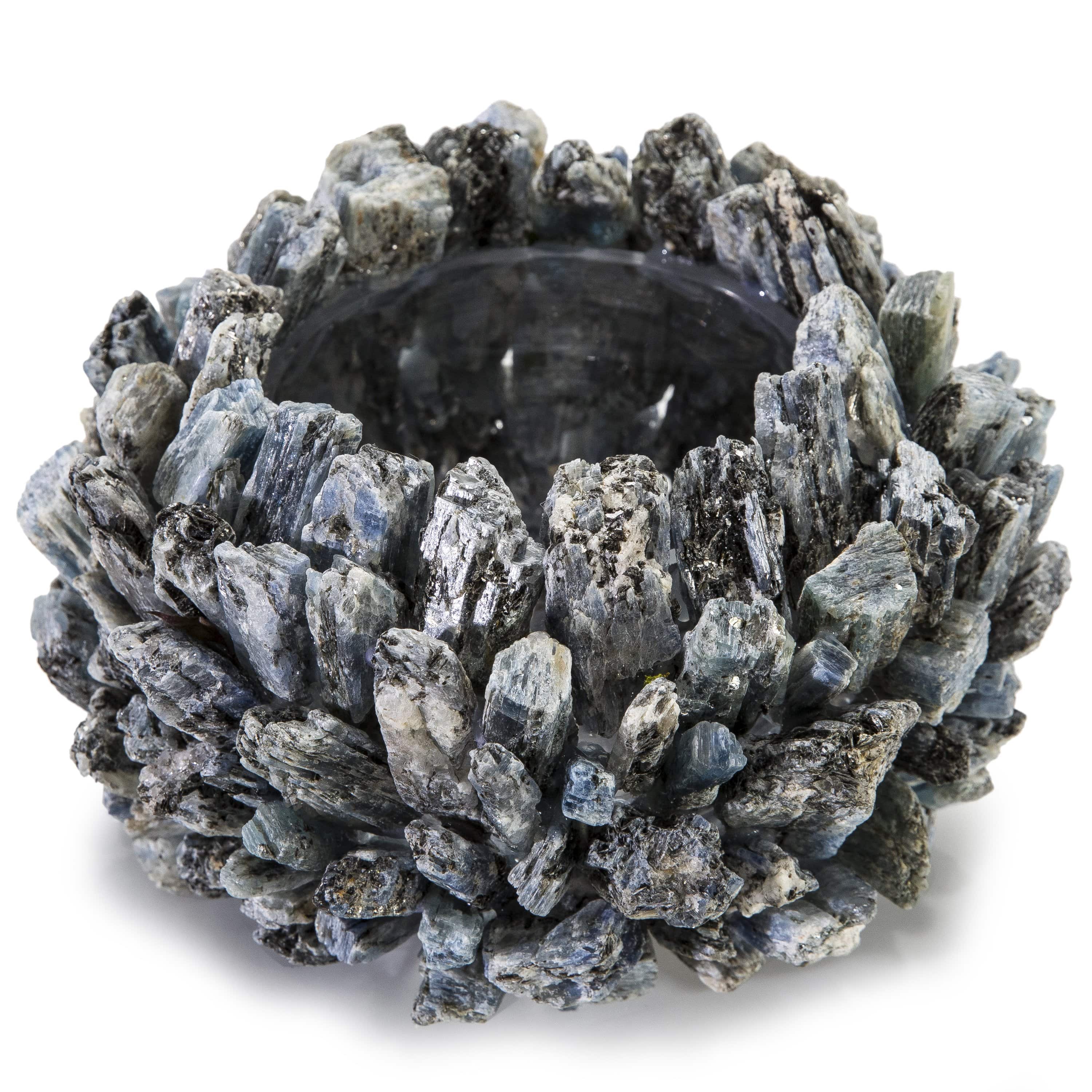 Kalifano Gemstone Vases Kyanite Gemstone Vase GVM-KE