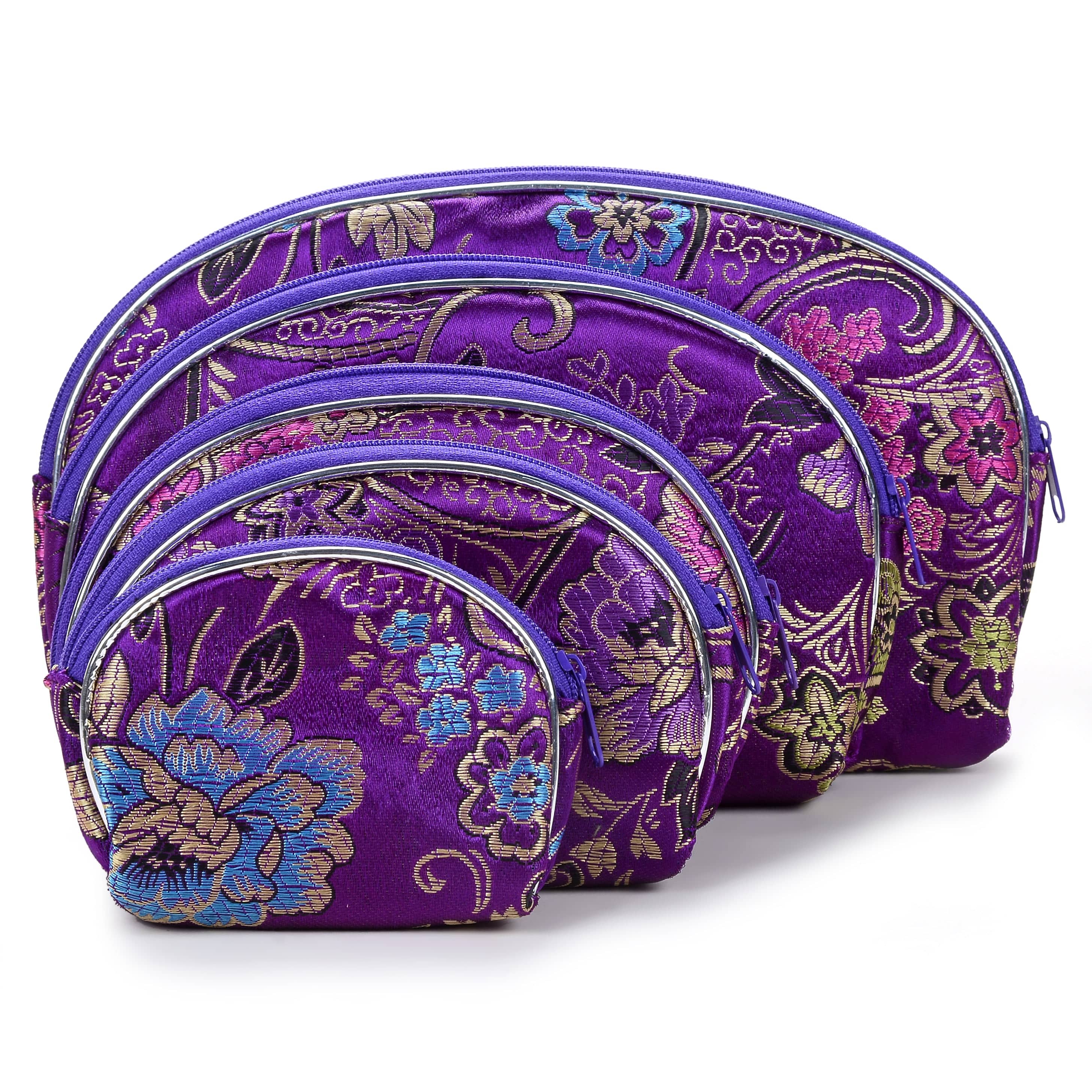Kalifano JEWELRY POUCHES POUCH5-VT POUCH5-VT