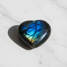 Labradorite Heart Carving